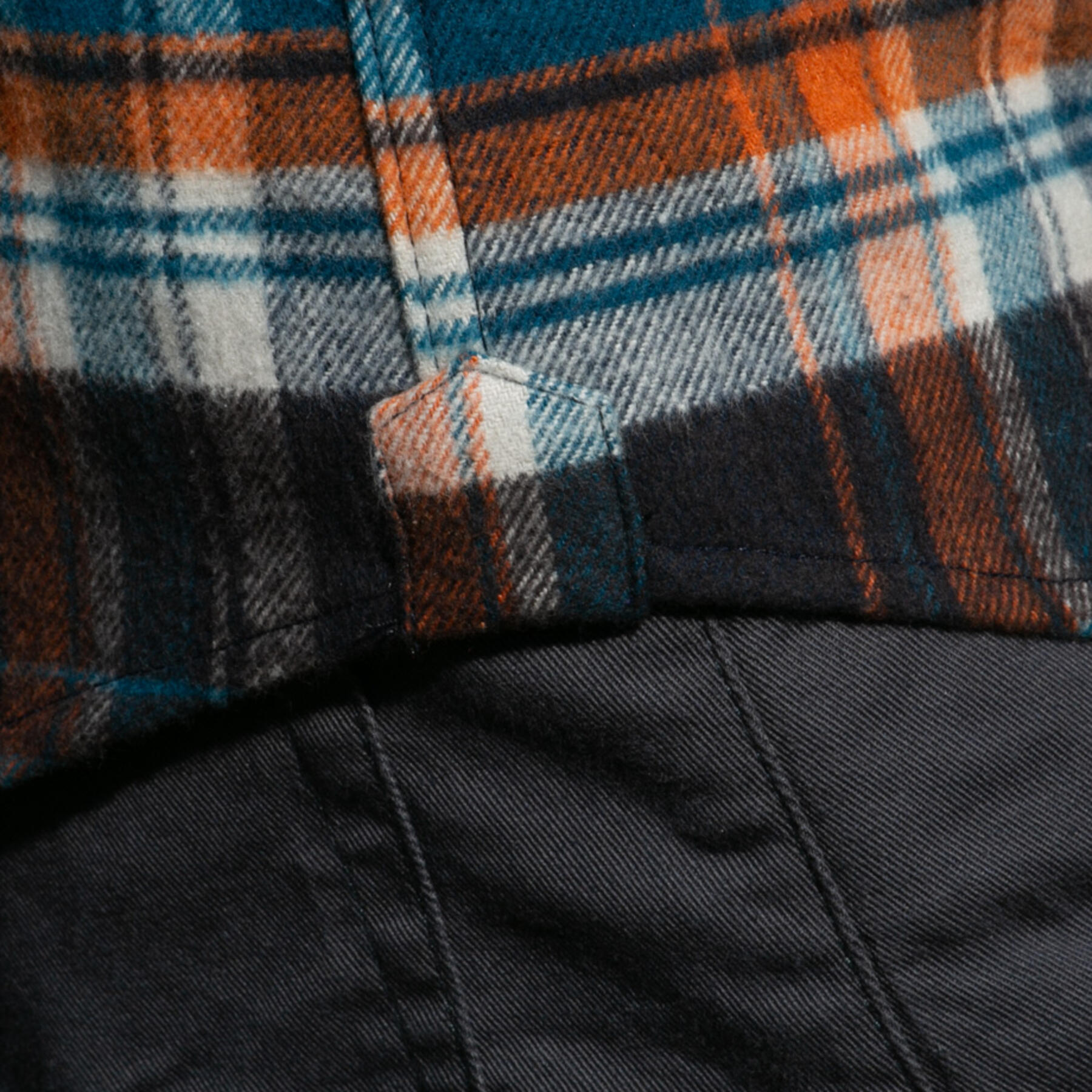 gustin #790 super heavy flannel - gulf oil