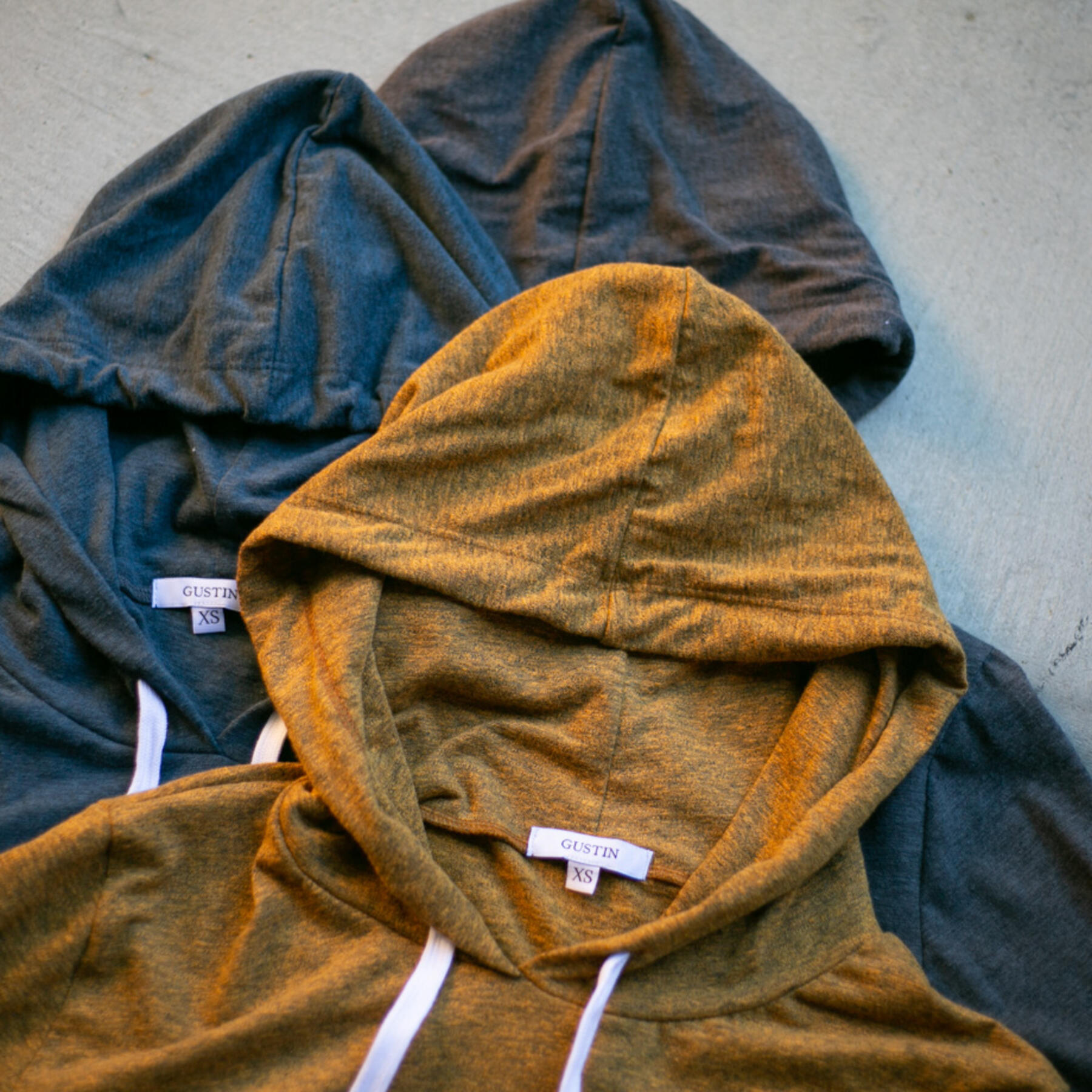 gustin twisted yarn hoodie 3 pack