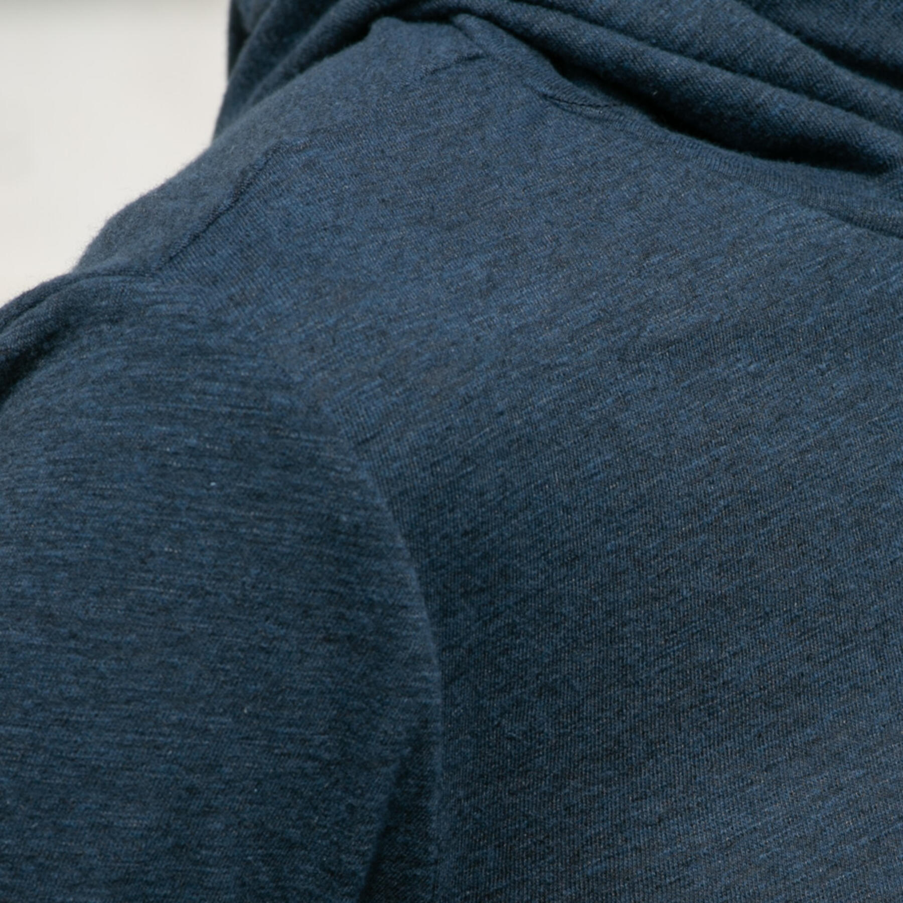 gustin twisted yarn hoodie - ocean