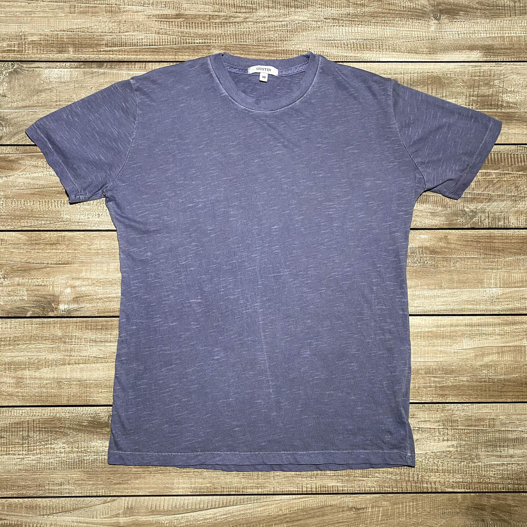 gustin slub t-shirt 2 pack (aquamarine, faded grey)