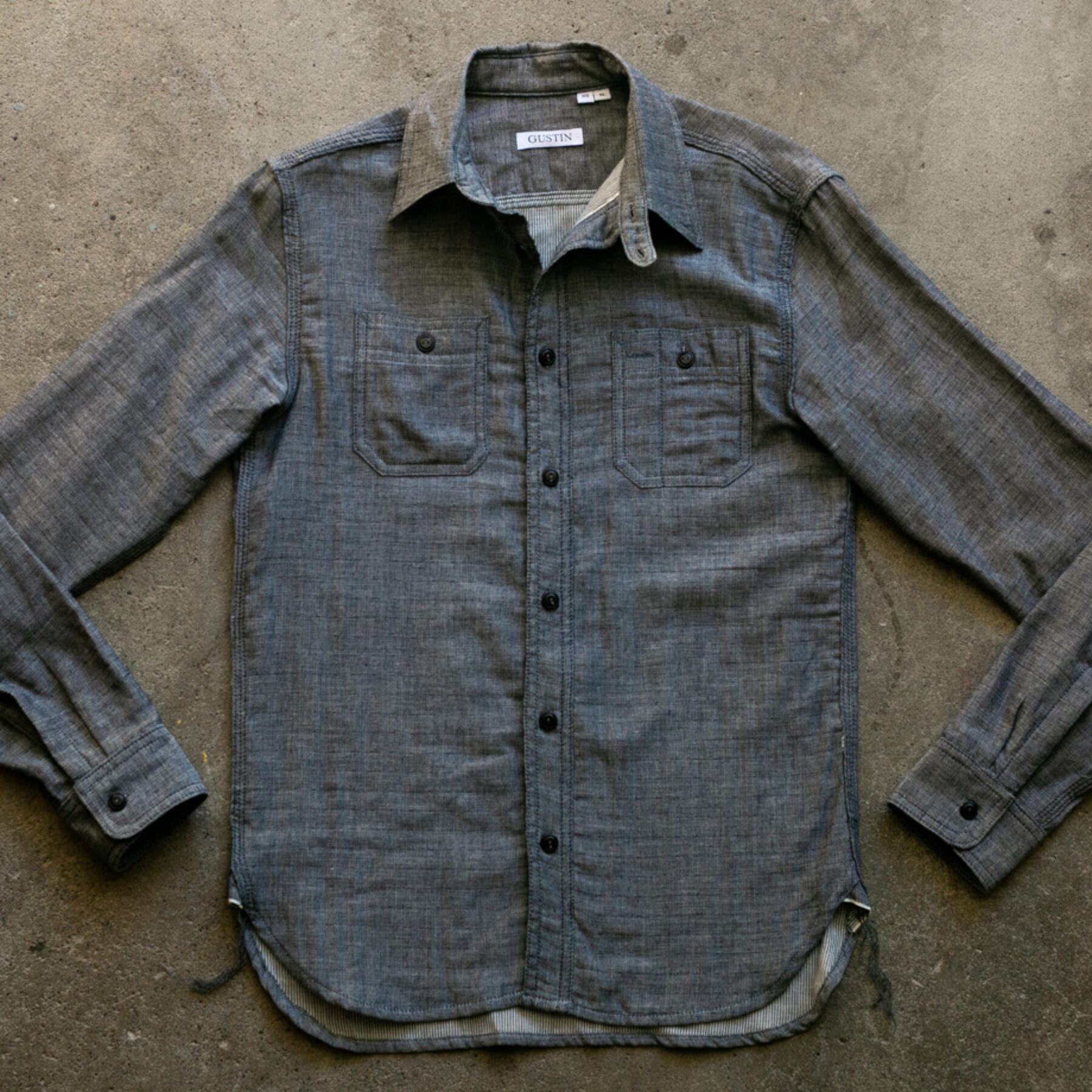 gustin #58 double selvedge workshirt