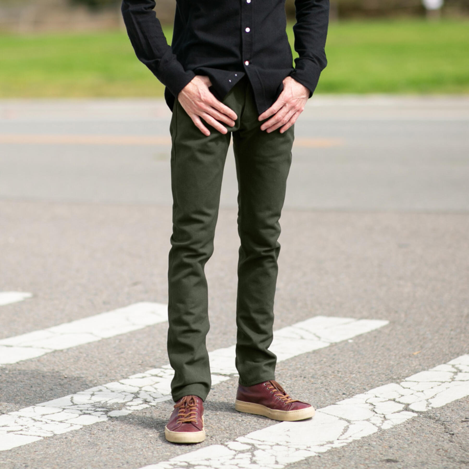 gustin #62 beast duck 5 pocket - olive