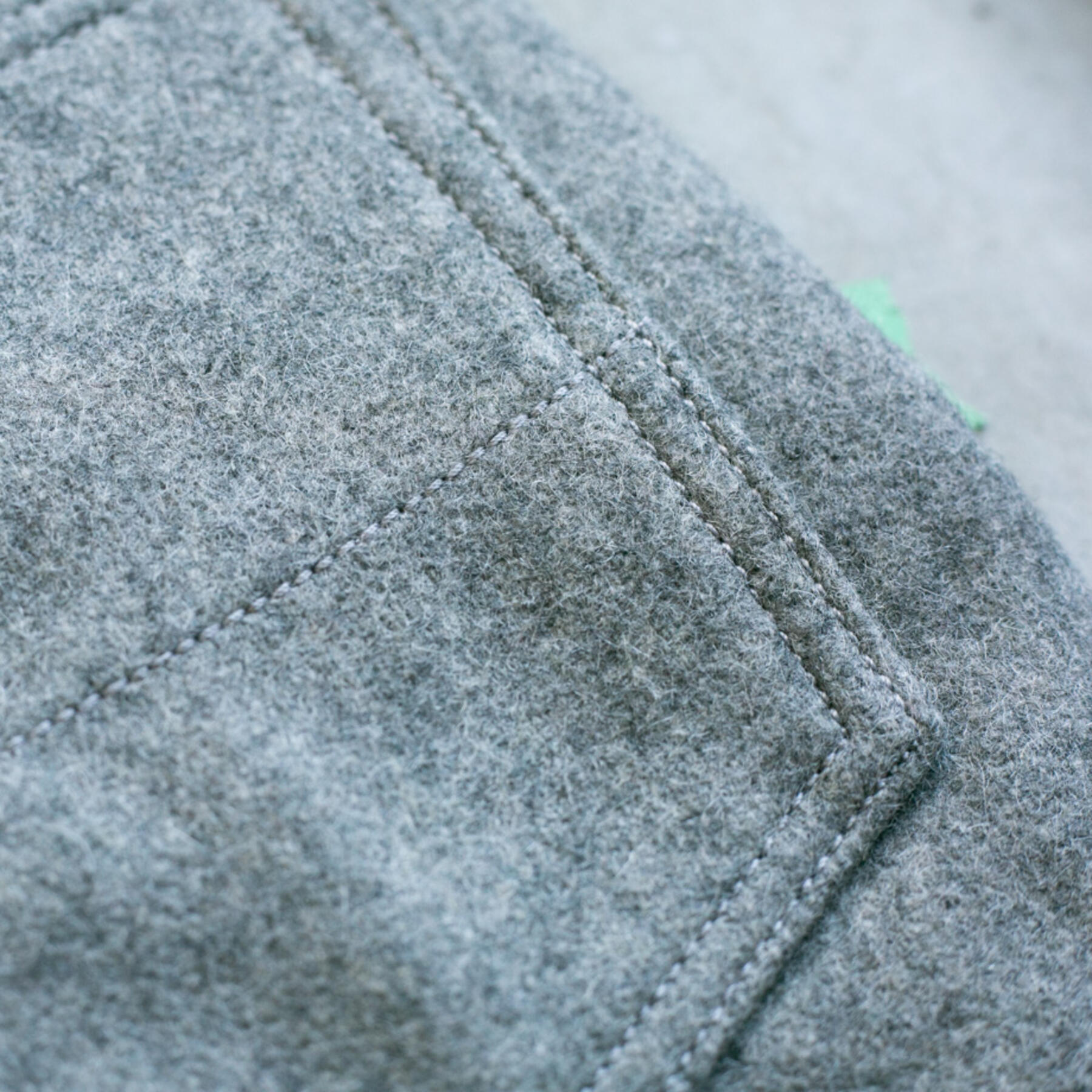 gustin #66 big wool 5 pocket - heather grey