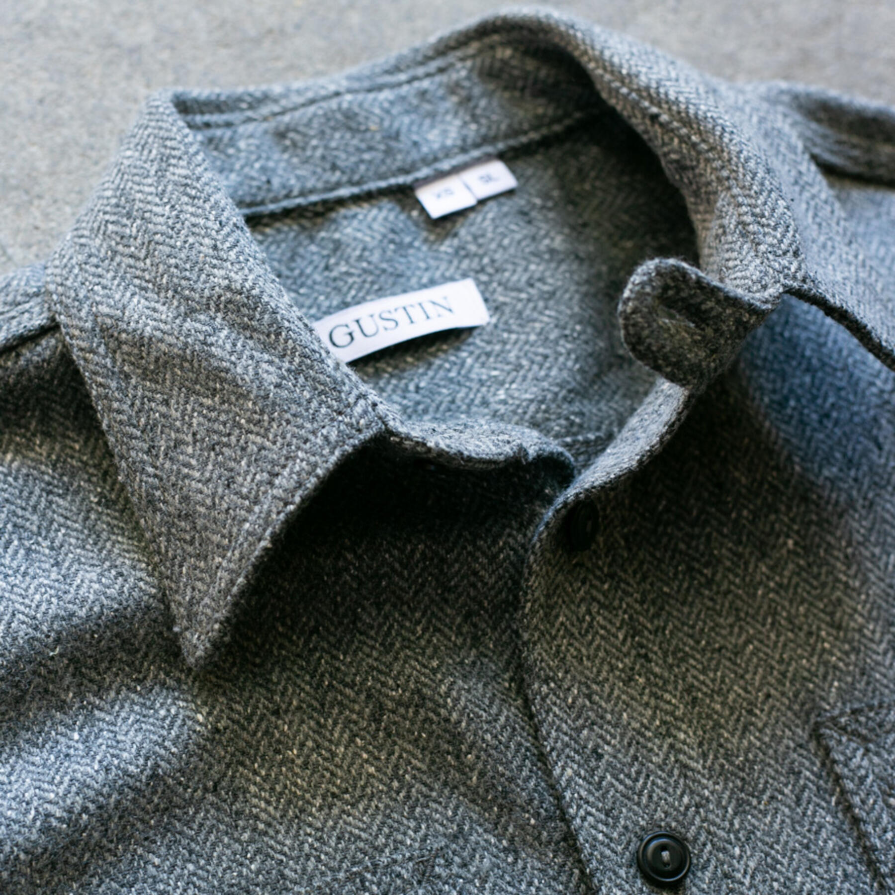 gustin #63 italy luxury stretch workshirt