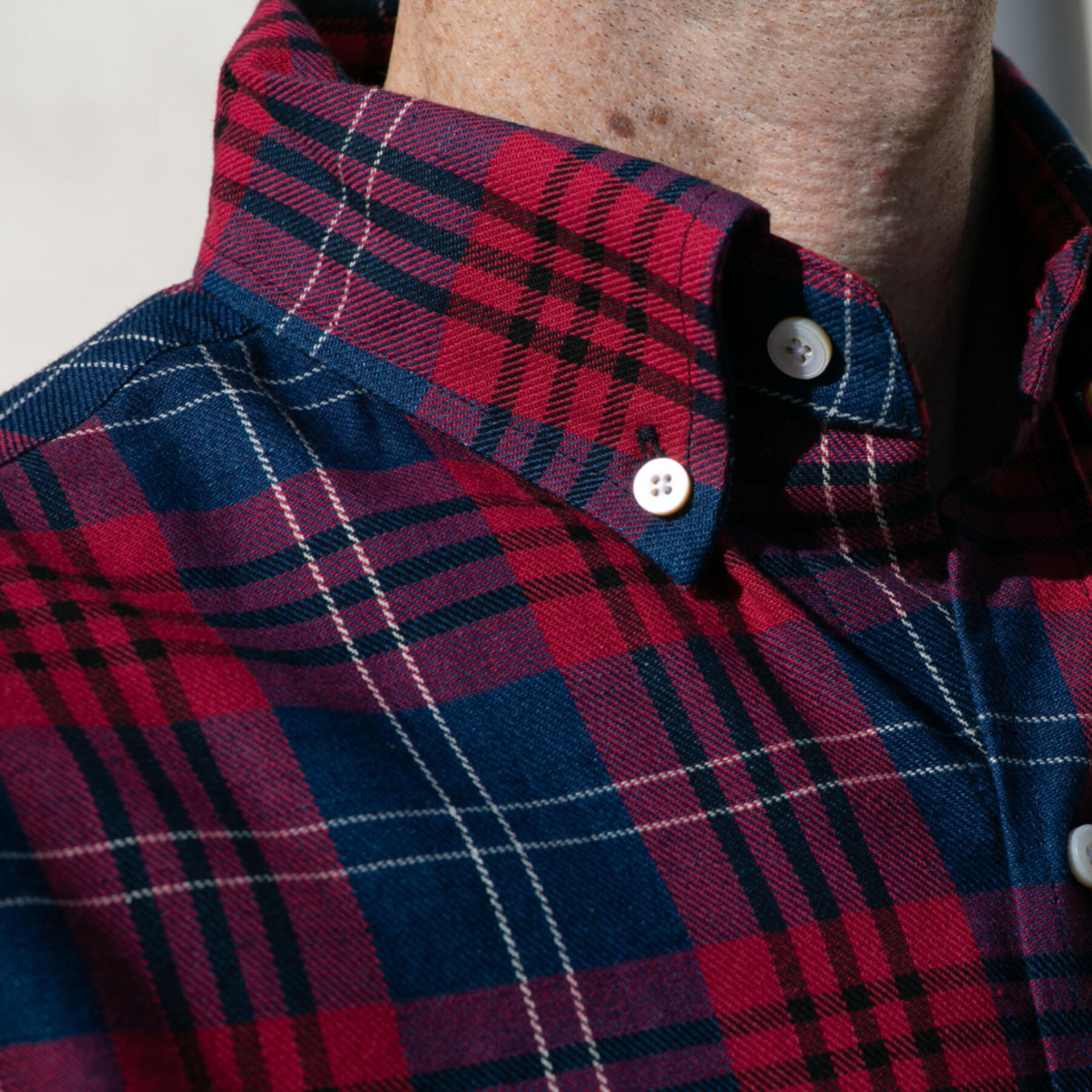 gustin #799 classic plaid - navy red