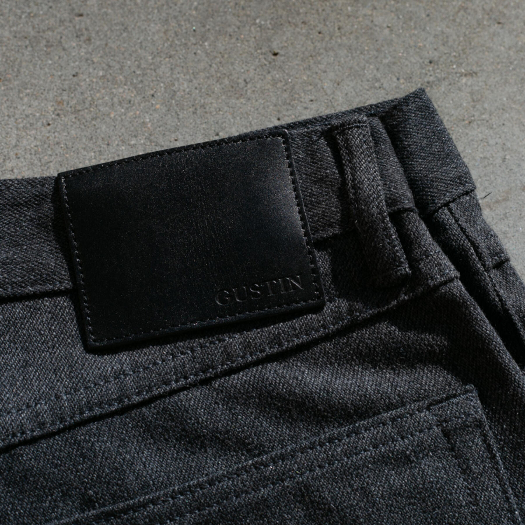 gustin #68 vintage charcoal 5 pocket