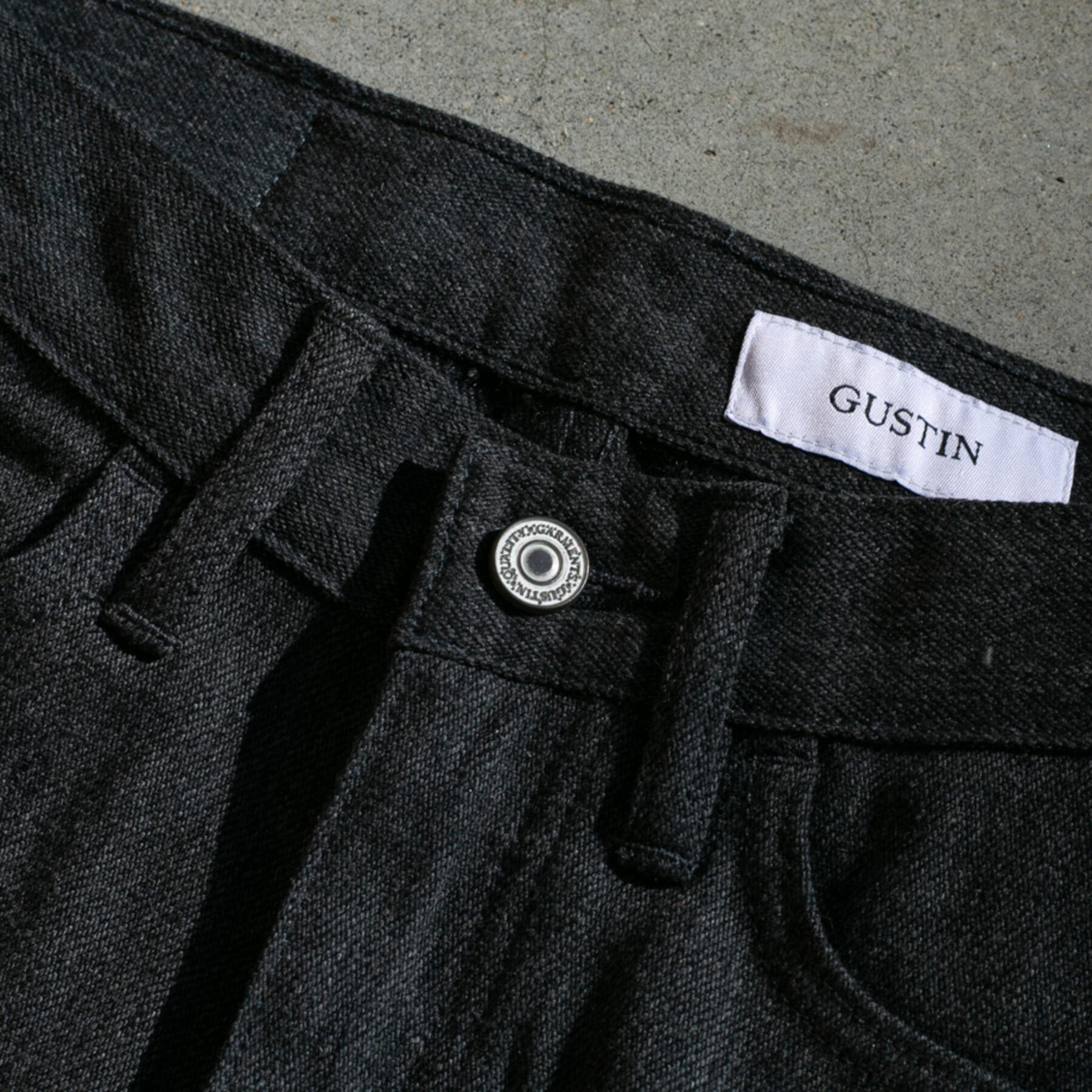 gustin #68 vintage charcoal 5 pocket
