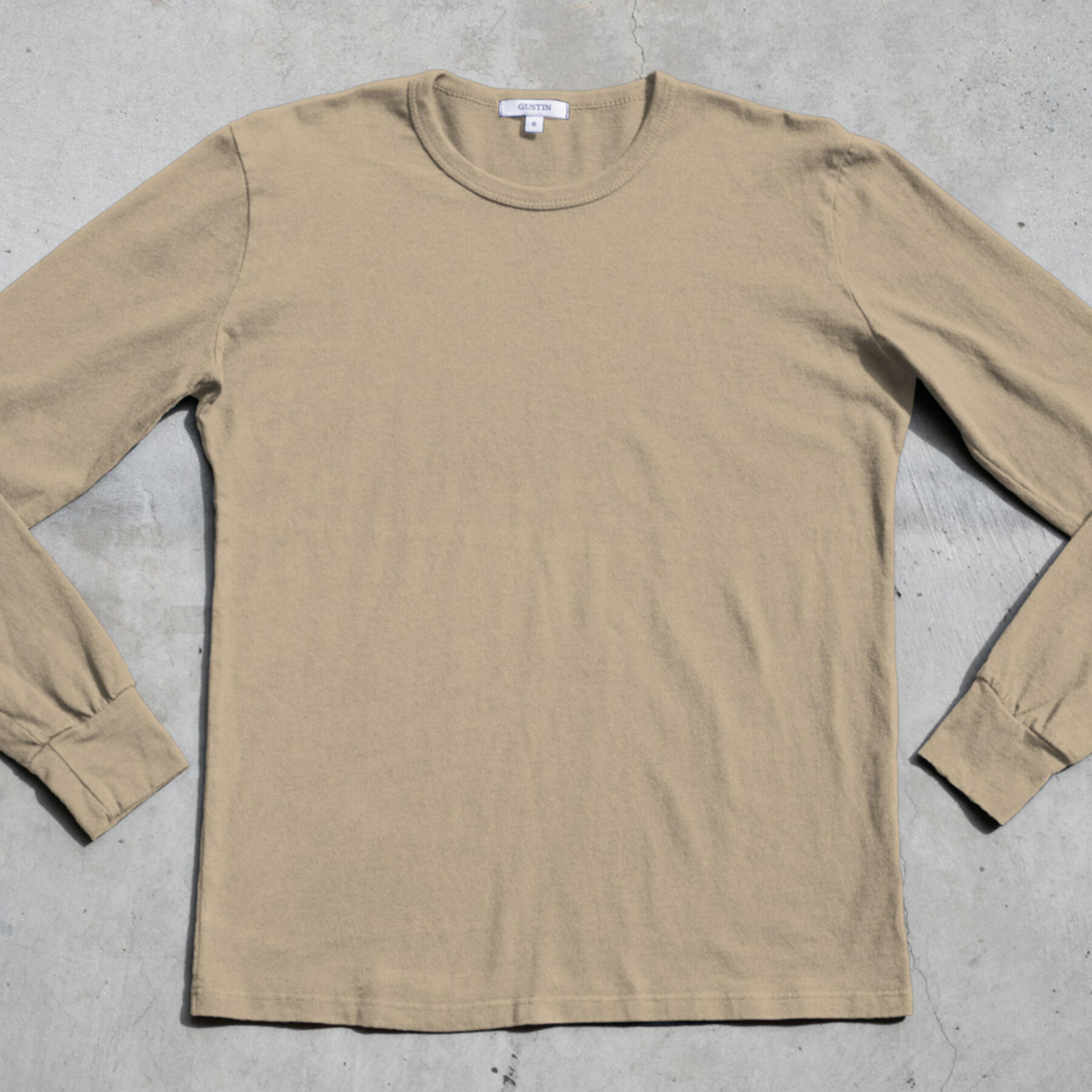gustin long sleeve heavyweight t-shirt 3 pack desert shades