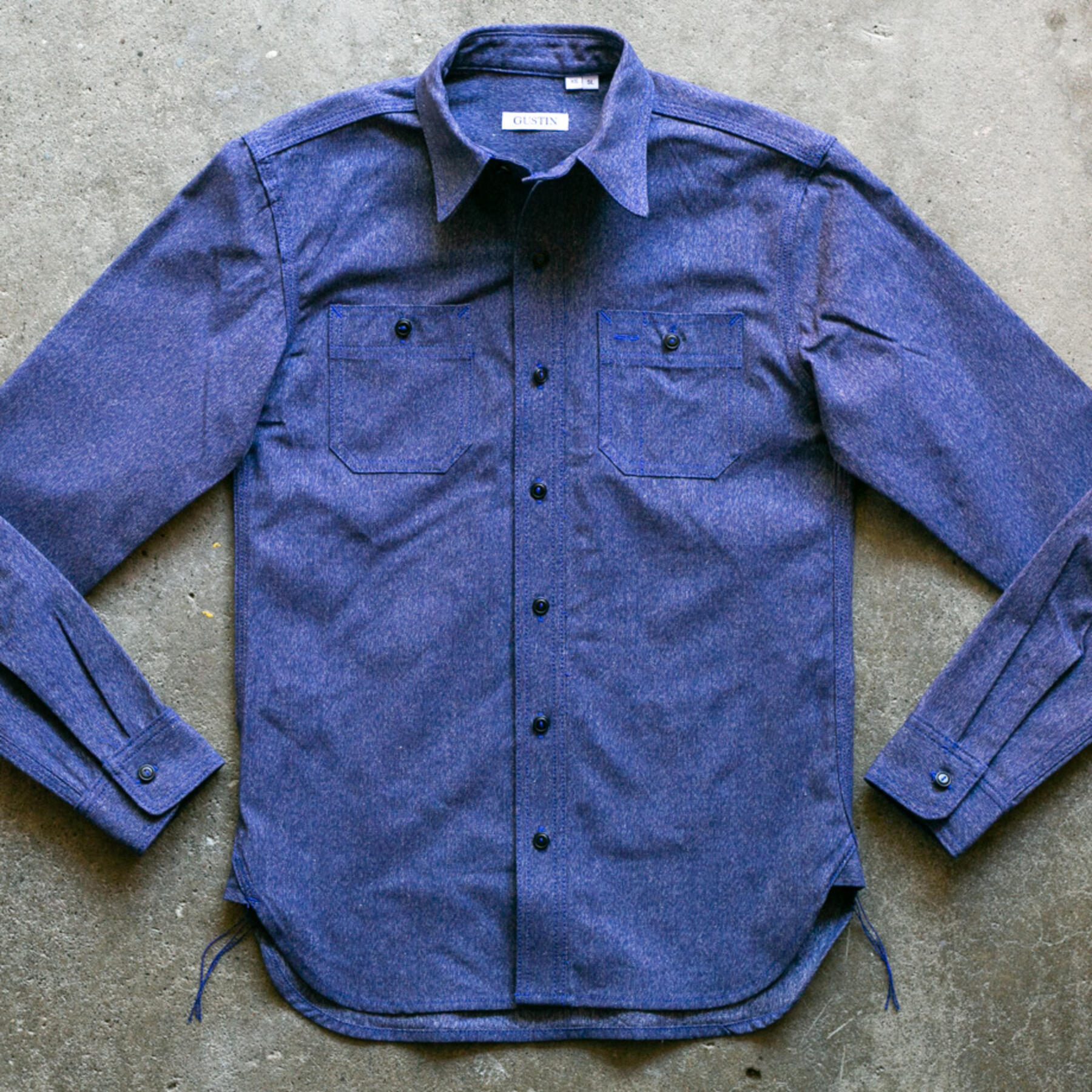 gustin #64 monster melange workshirt