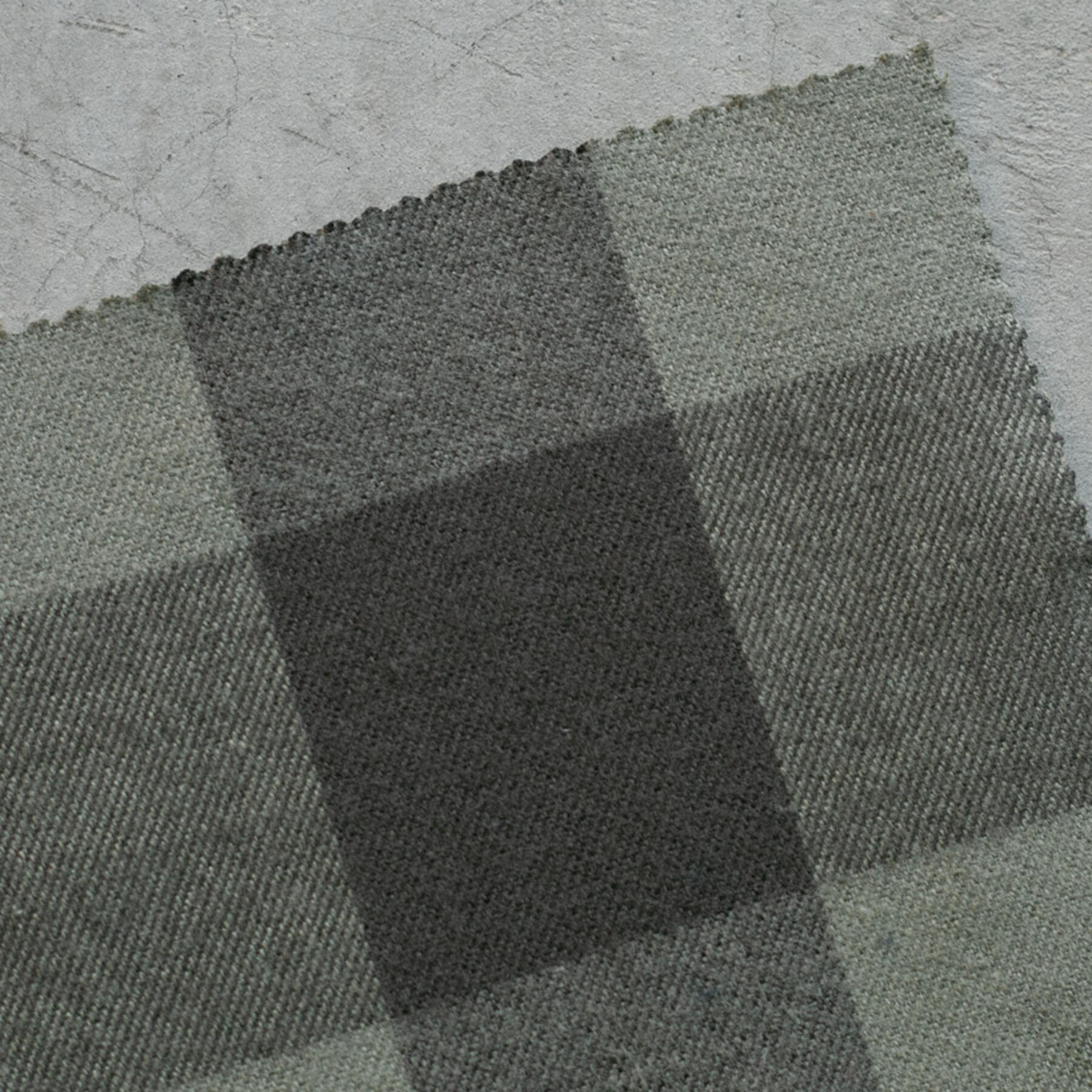 gustin #801 super heavy buffalo flannel - mossxtaupe
