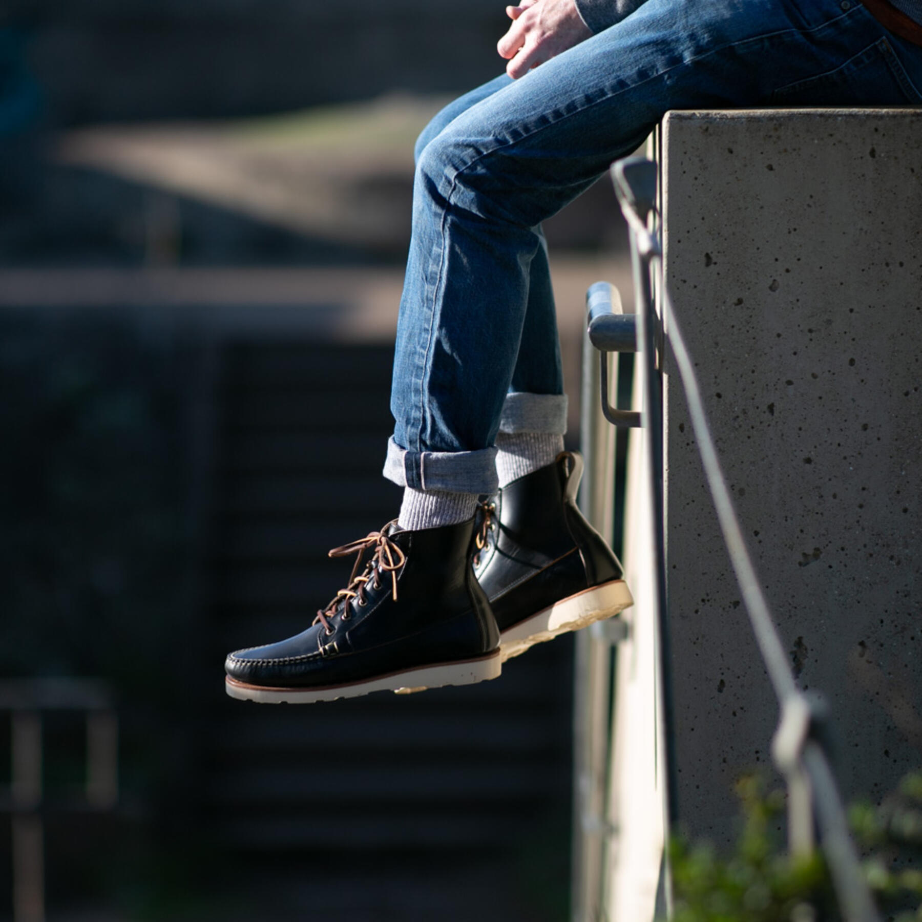 gustin guide boot - horween cxl black