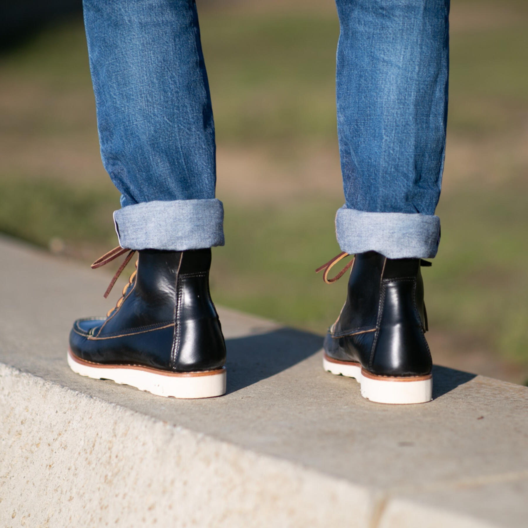 gustin guide boot - horween cxl black
