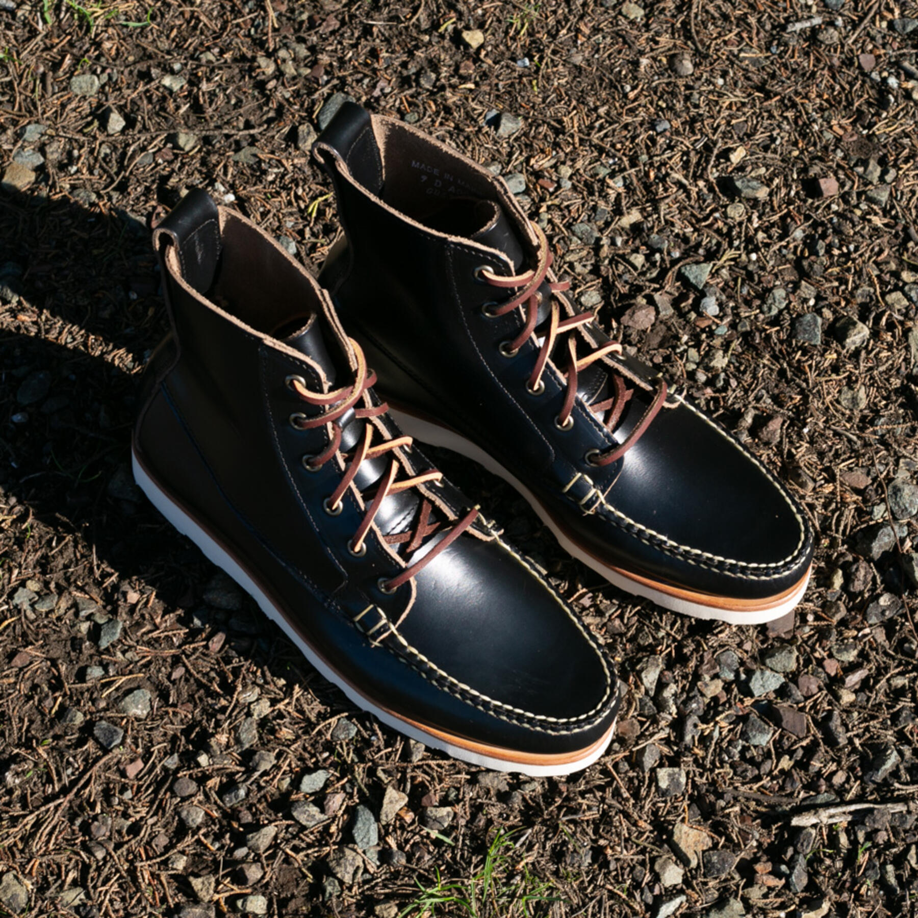 gustin guide boot - horween cxl black