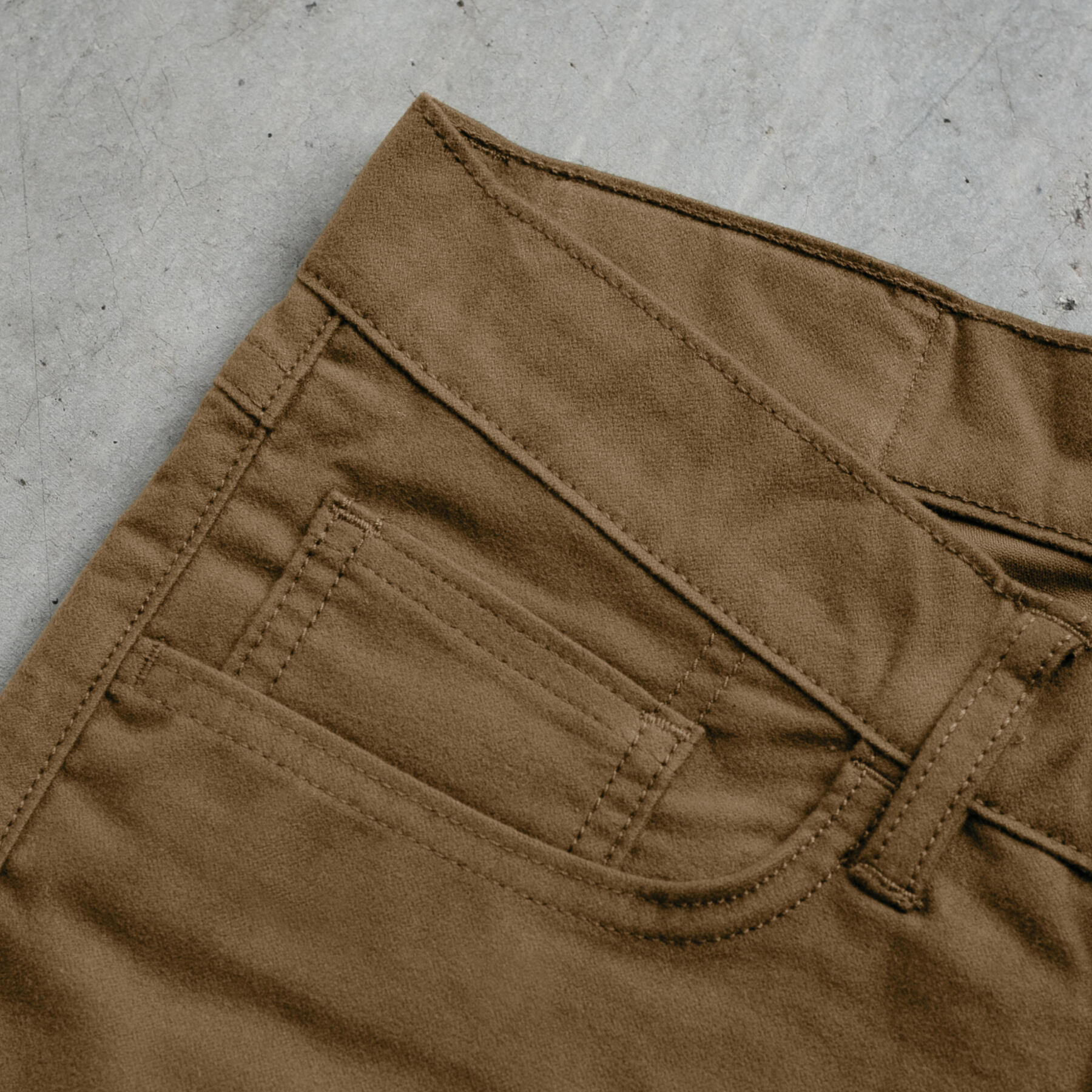 gustin #72 moleskin stretch 5 pocket - gold khaki