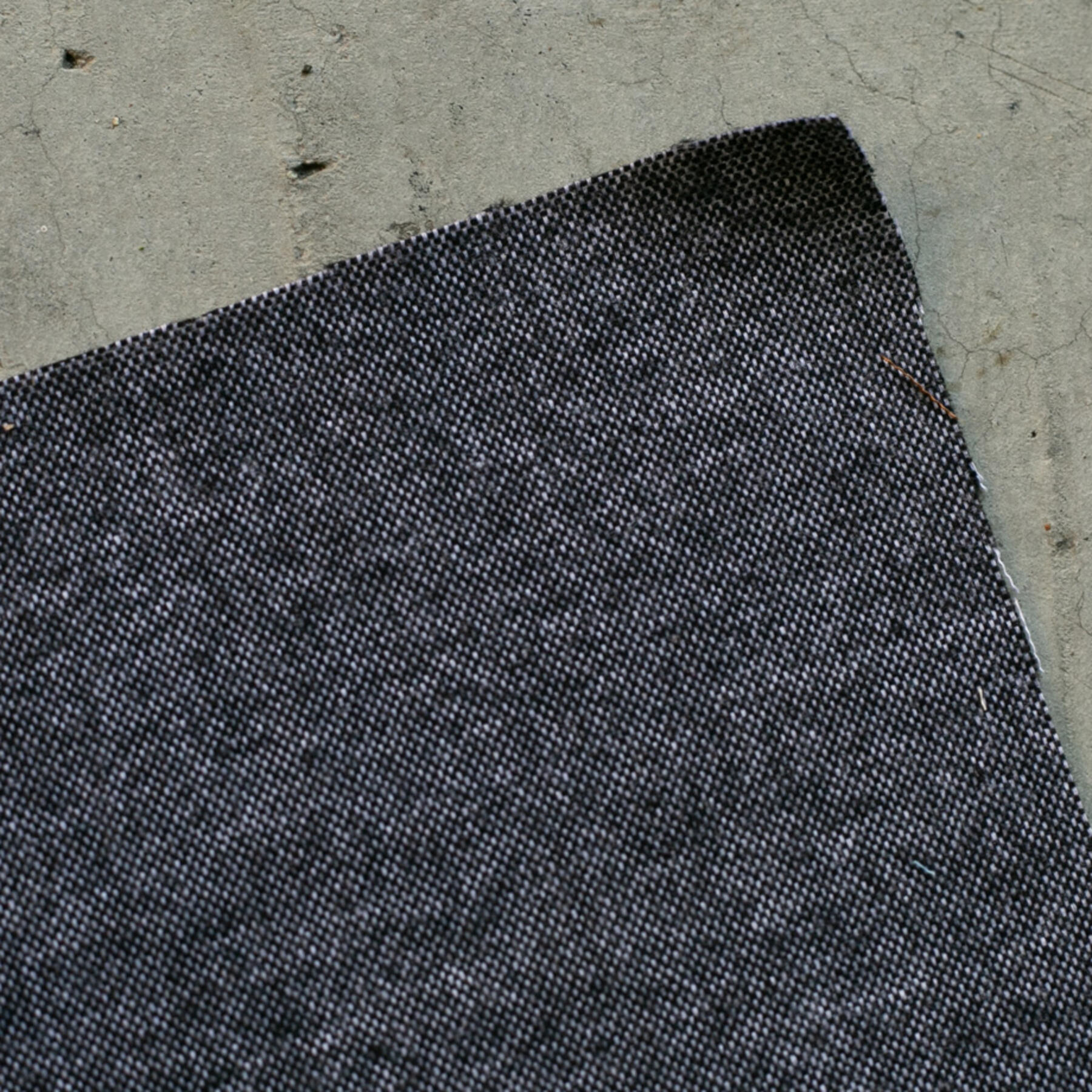 gustin #809 flannel chambray - black