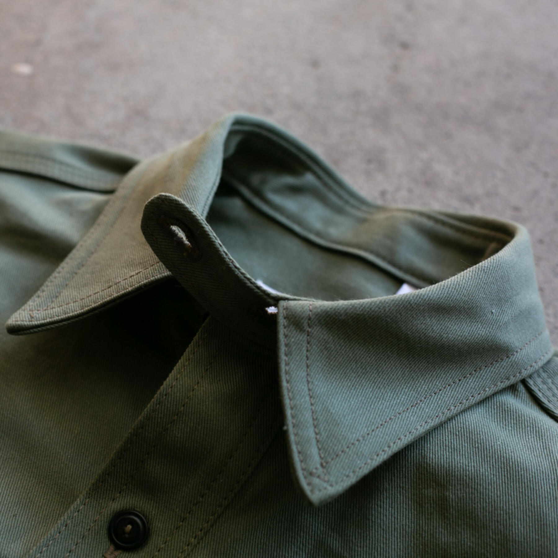gustin #67 japan army selvedge workshirt