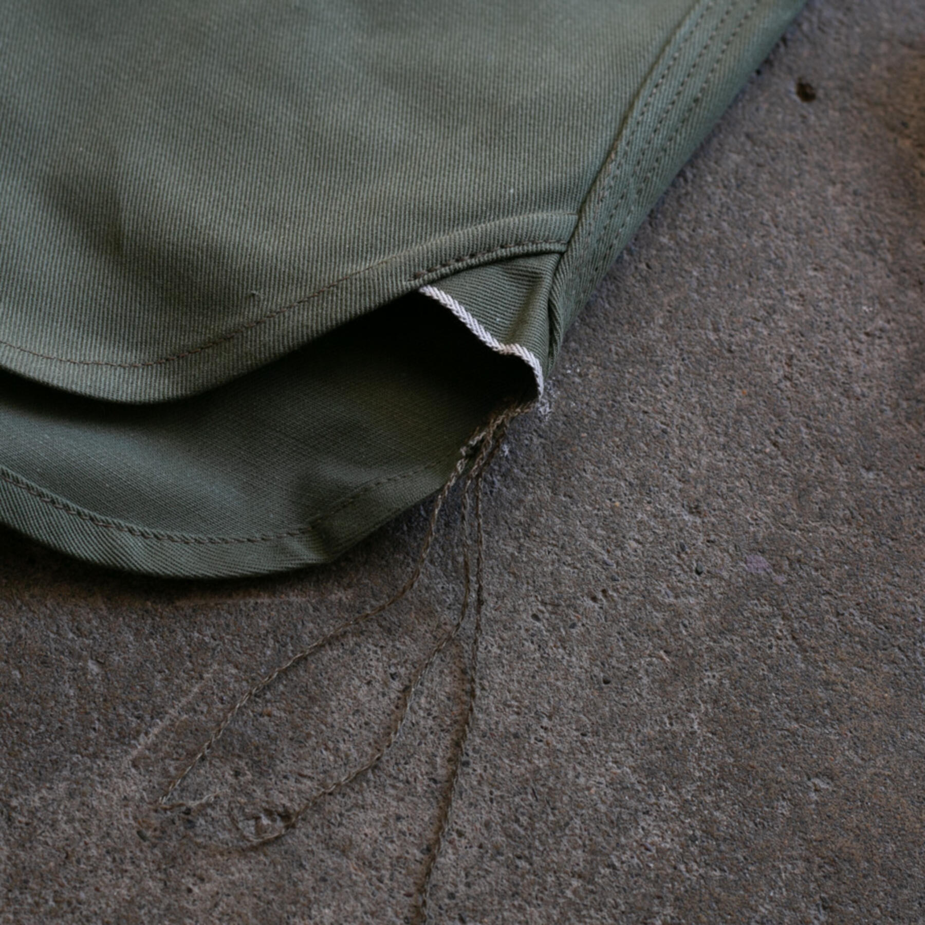 gustin #67 japan army selvedge workshirt