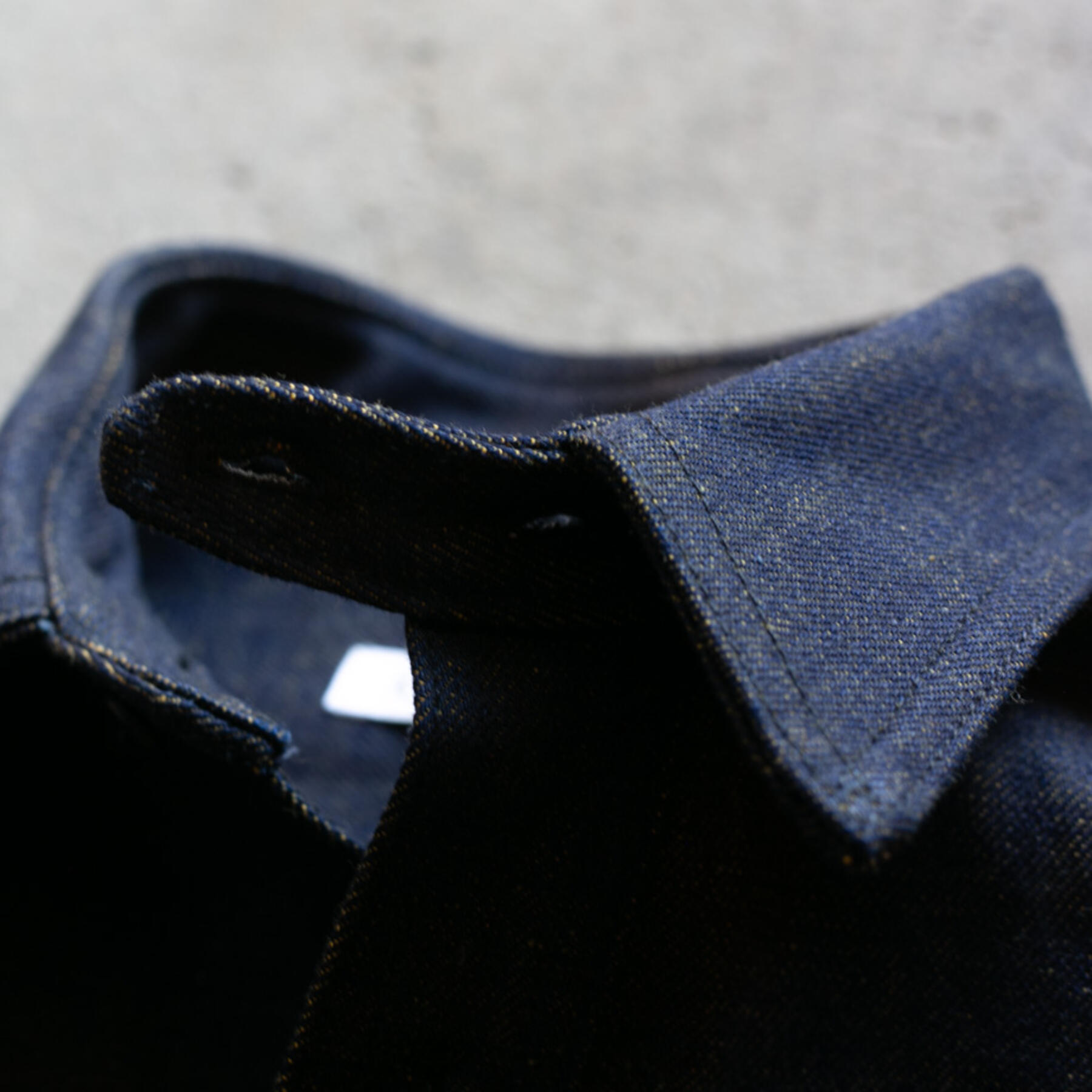 gustin #69 indigo x school bus yellow workshirt