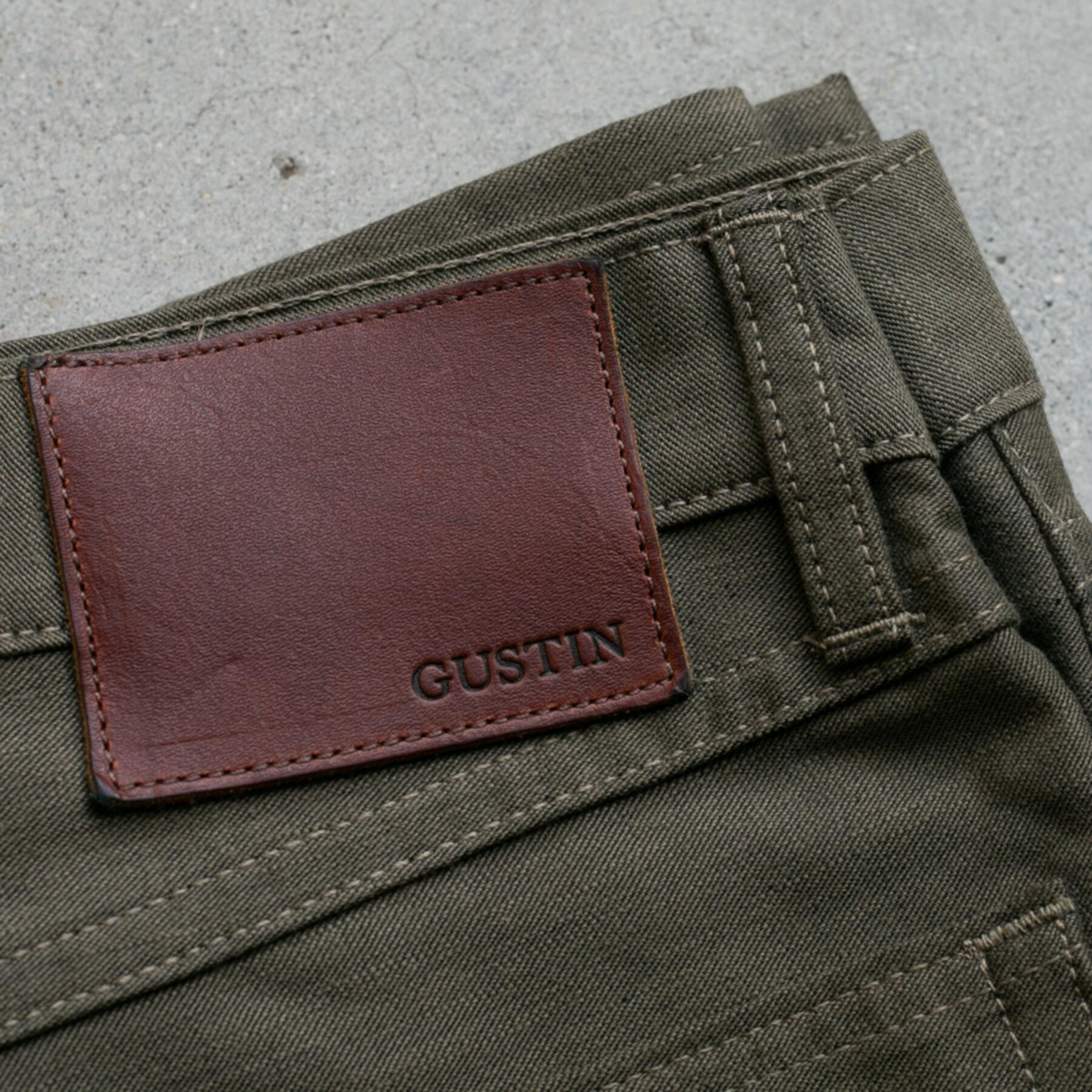 gustin #75 olivexblack sulfur 5 pocket