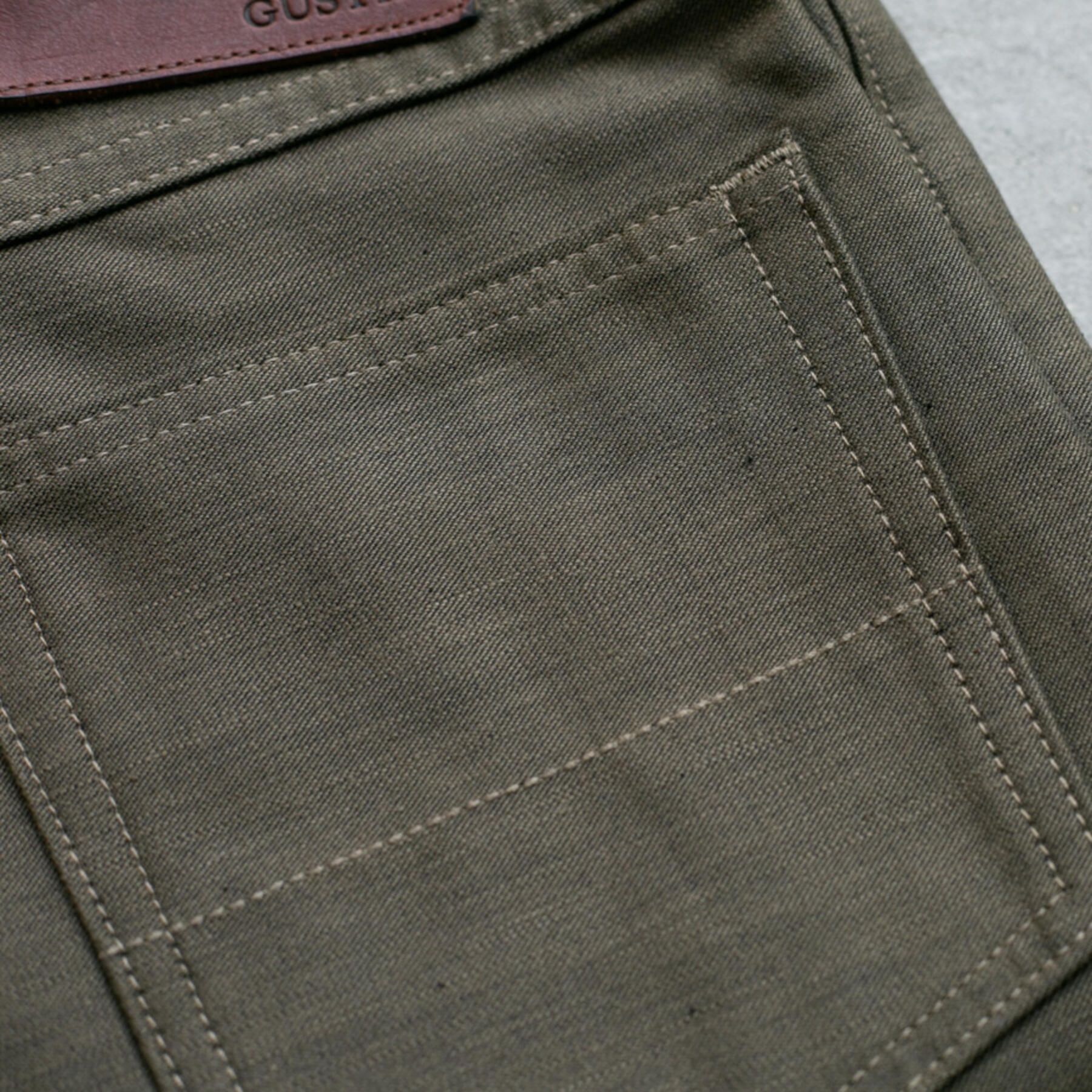 gustin #75 olivexblack sulfur 5 pocket