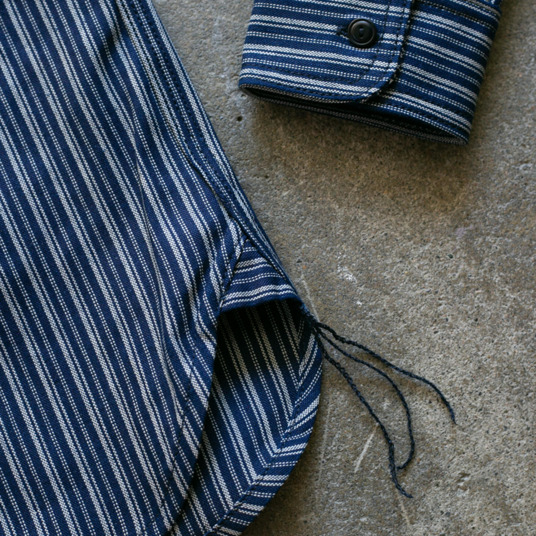 gustin #70 wabisabi indigo workshirt