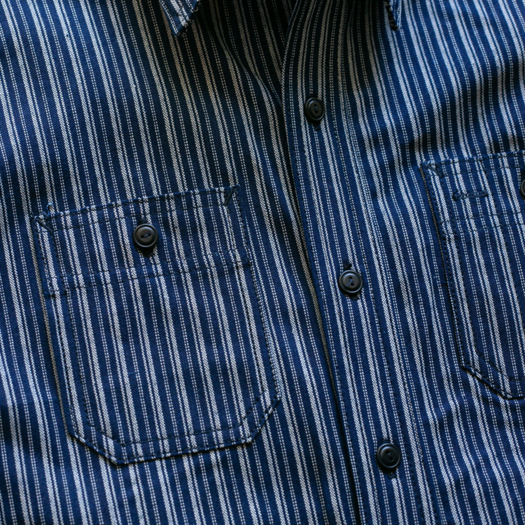 gustin #70 wabisabi indigo workshirt