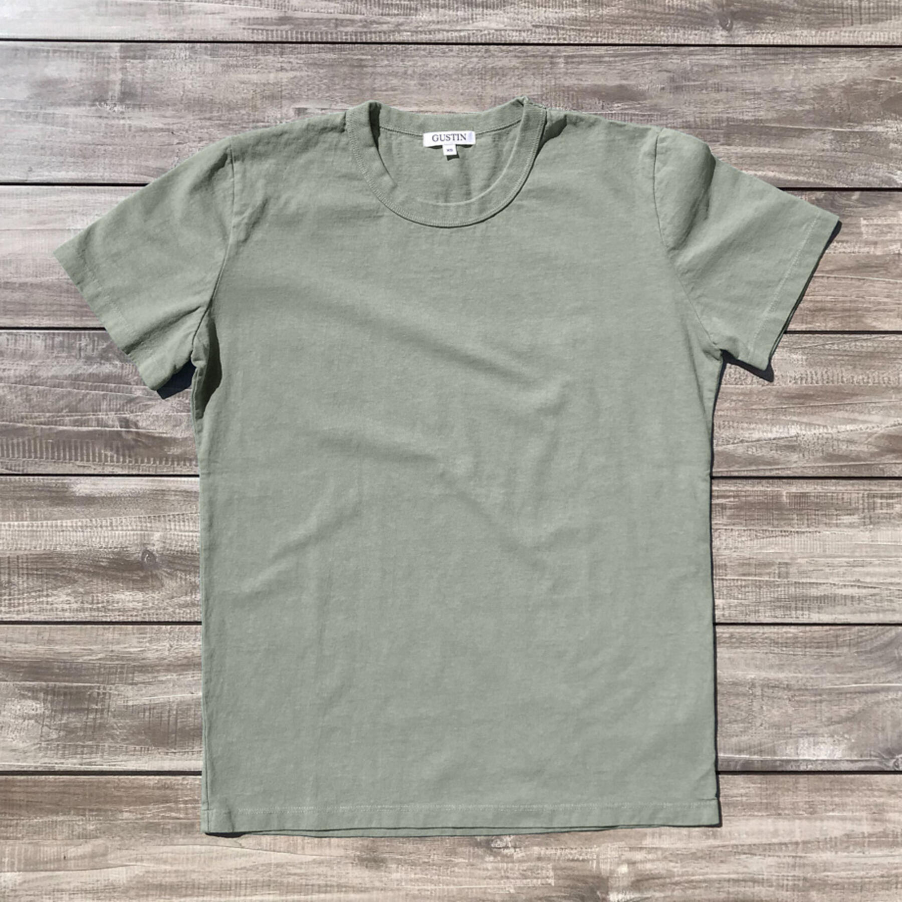 gustin heavyweight t-shirt 3 pack (cumin, mustard, sage)