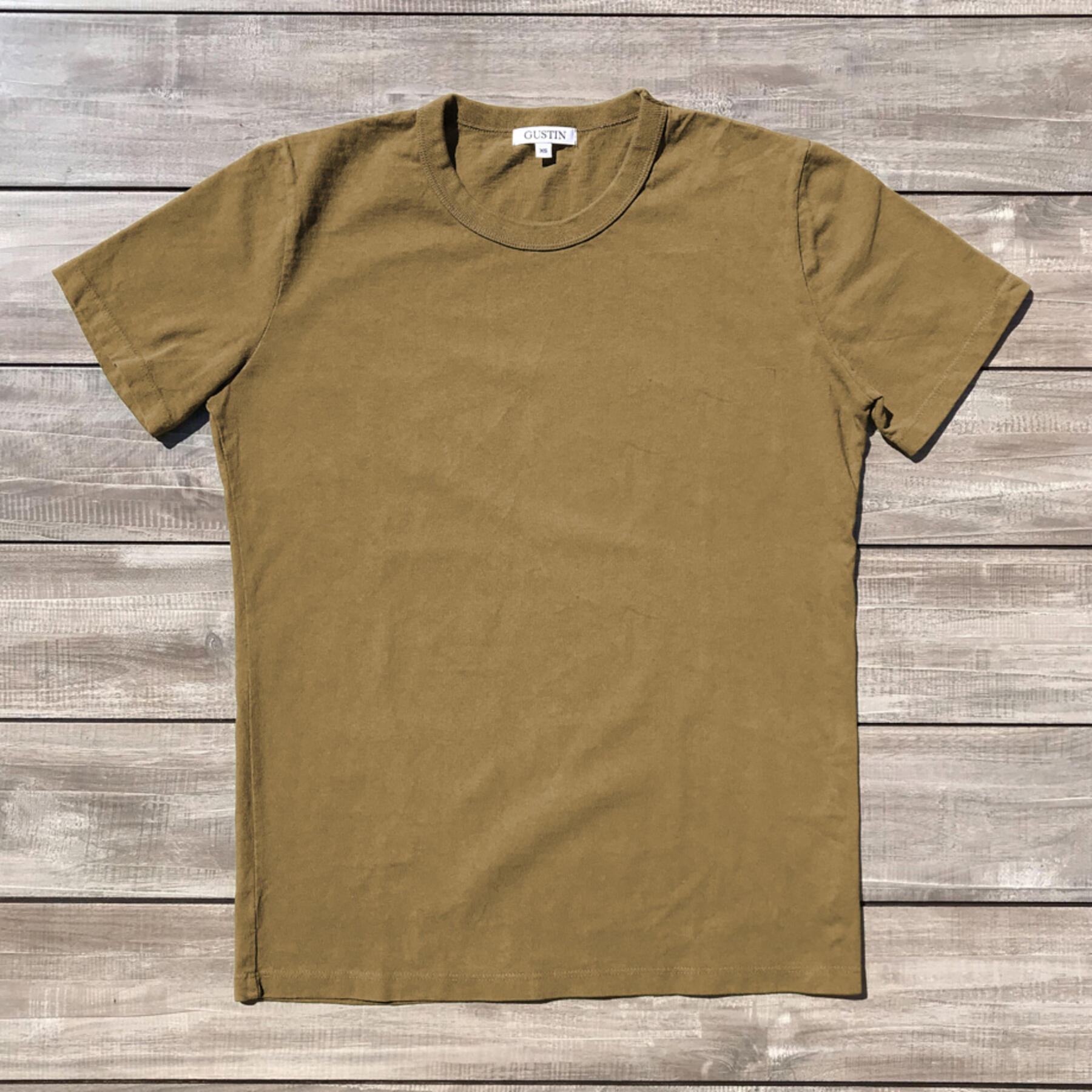 gustin heavyweight t-shirt 3 pack (cumin, mustard, sage)