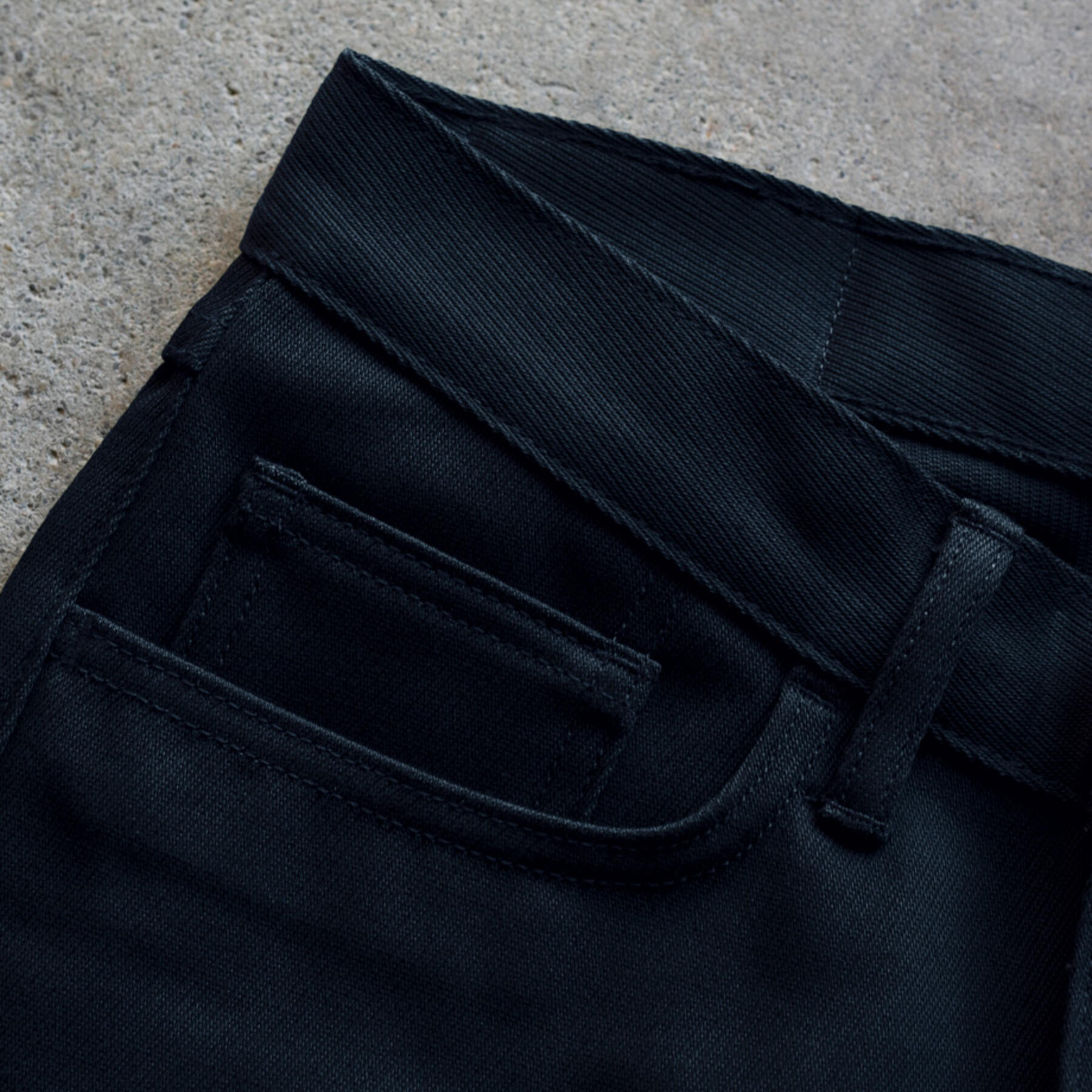 gustin #81 military whipcord 5 pocket - navy
