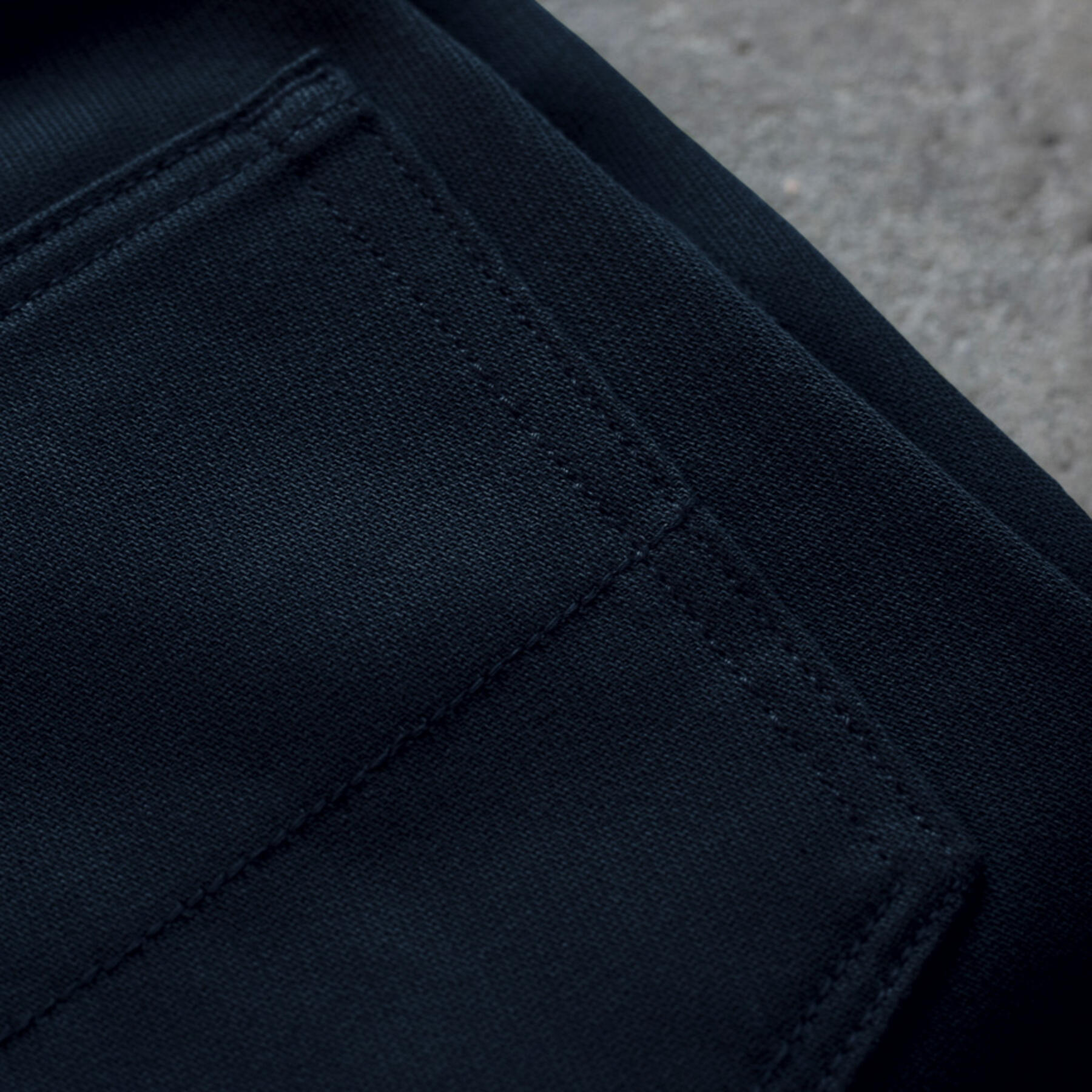 gustin #81 military whipcord 5 pocket - navy