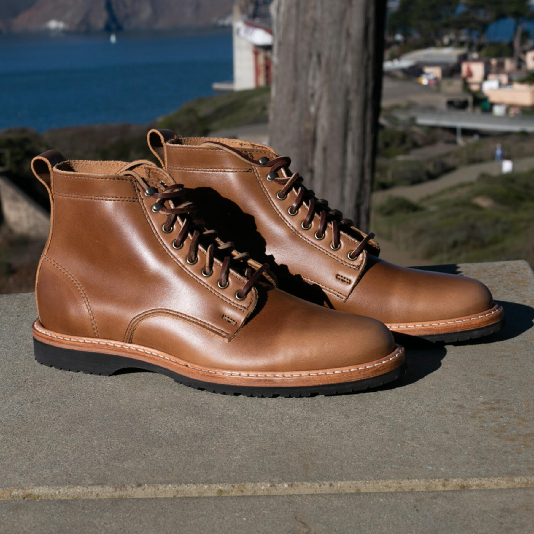 gustin classic boot - horween cxl cavalier moc