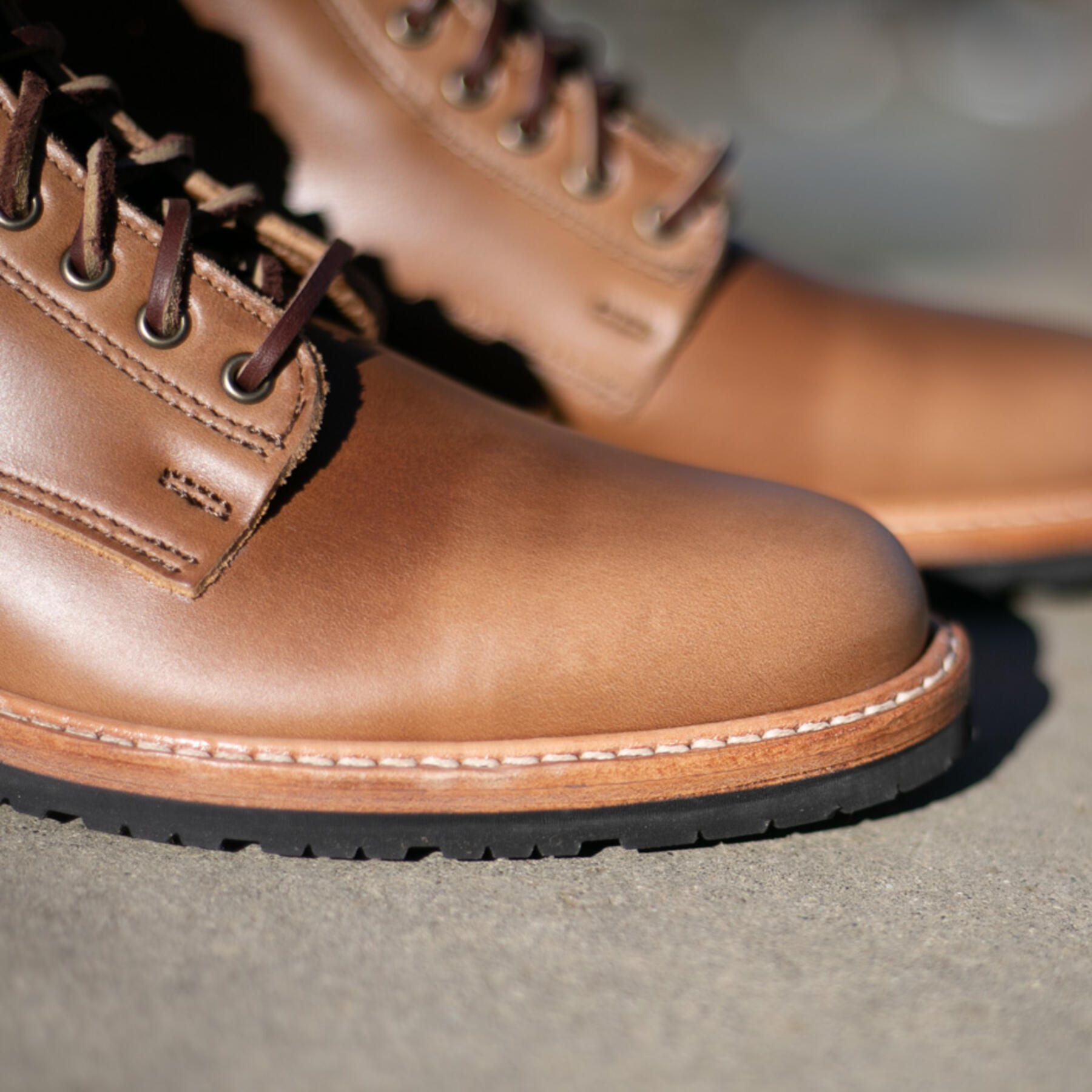 gustin classic boot - horween cxl cavalier moc