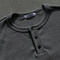 gustin waffle henley - heather grey