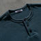 gustin waffle henley 2 pack (heather grey, ocean)