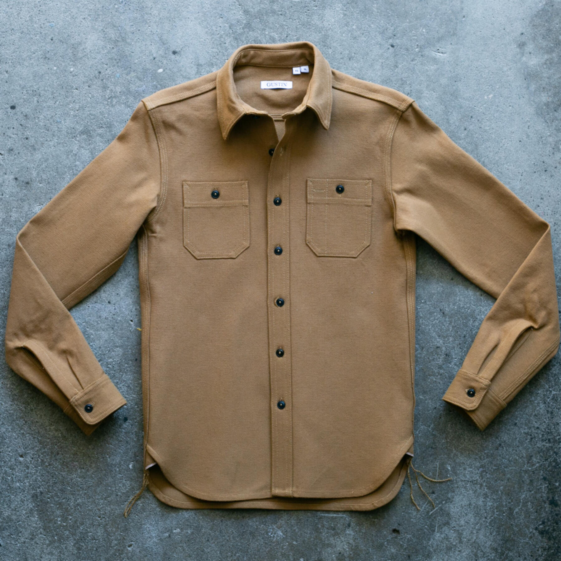 gustin #71 monster selvedge duck workshirt