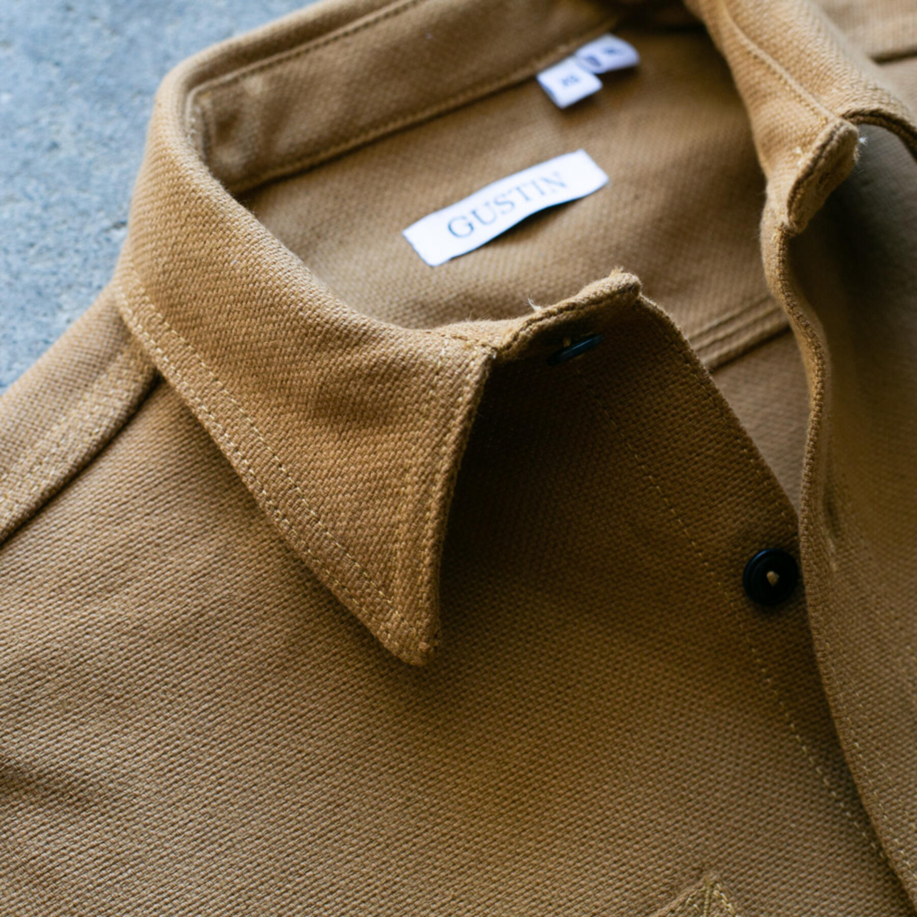 gustin #71 monster selvedge duck workshirt