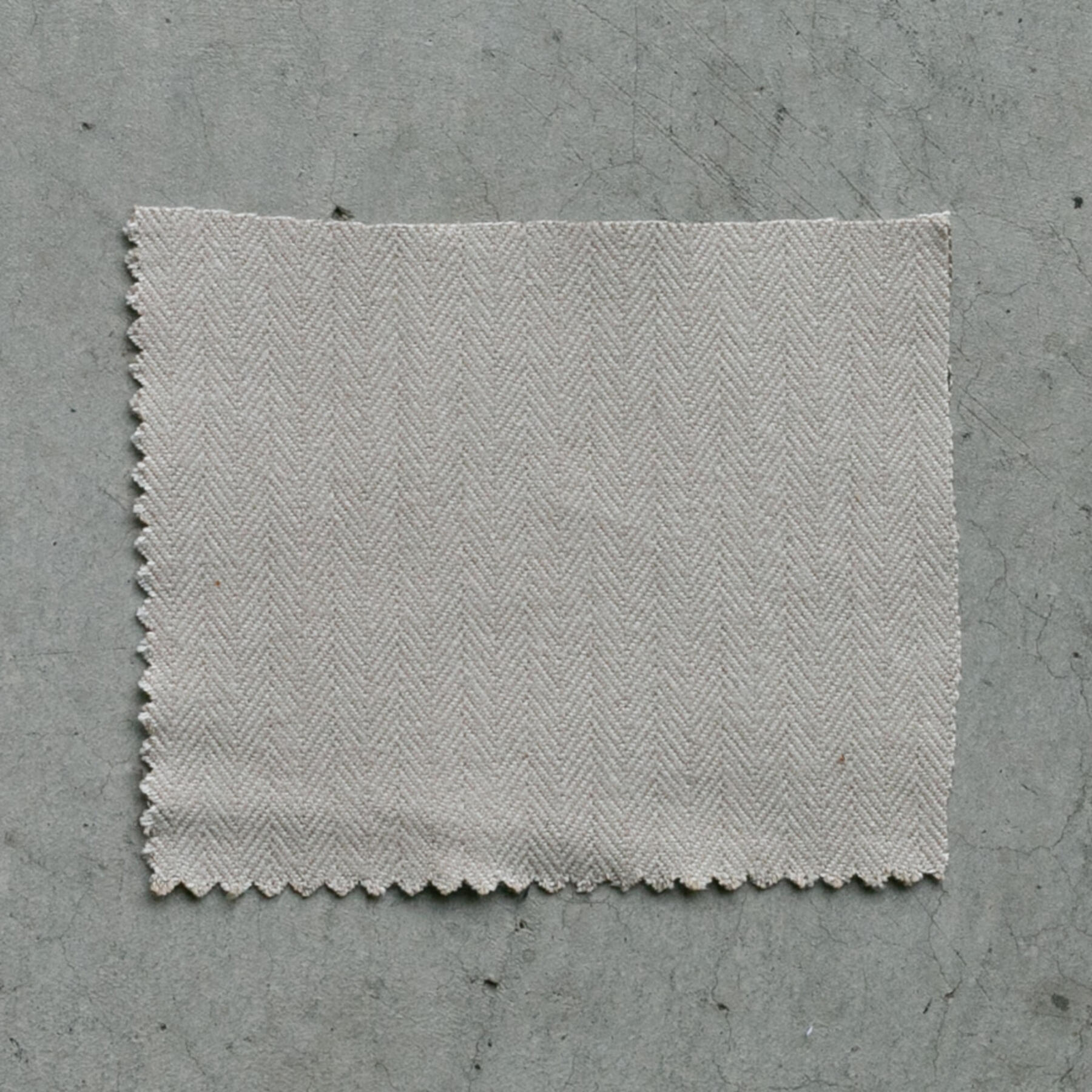 gustin #822 ultrasoft herringbone - flax