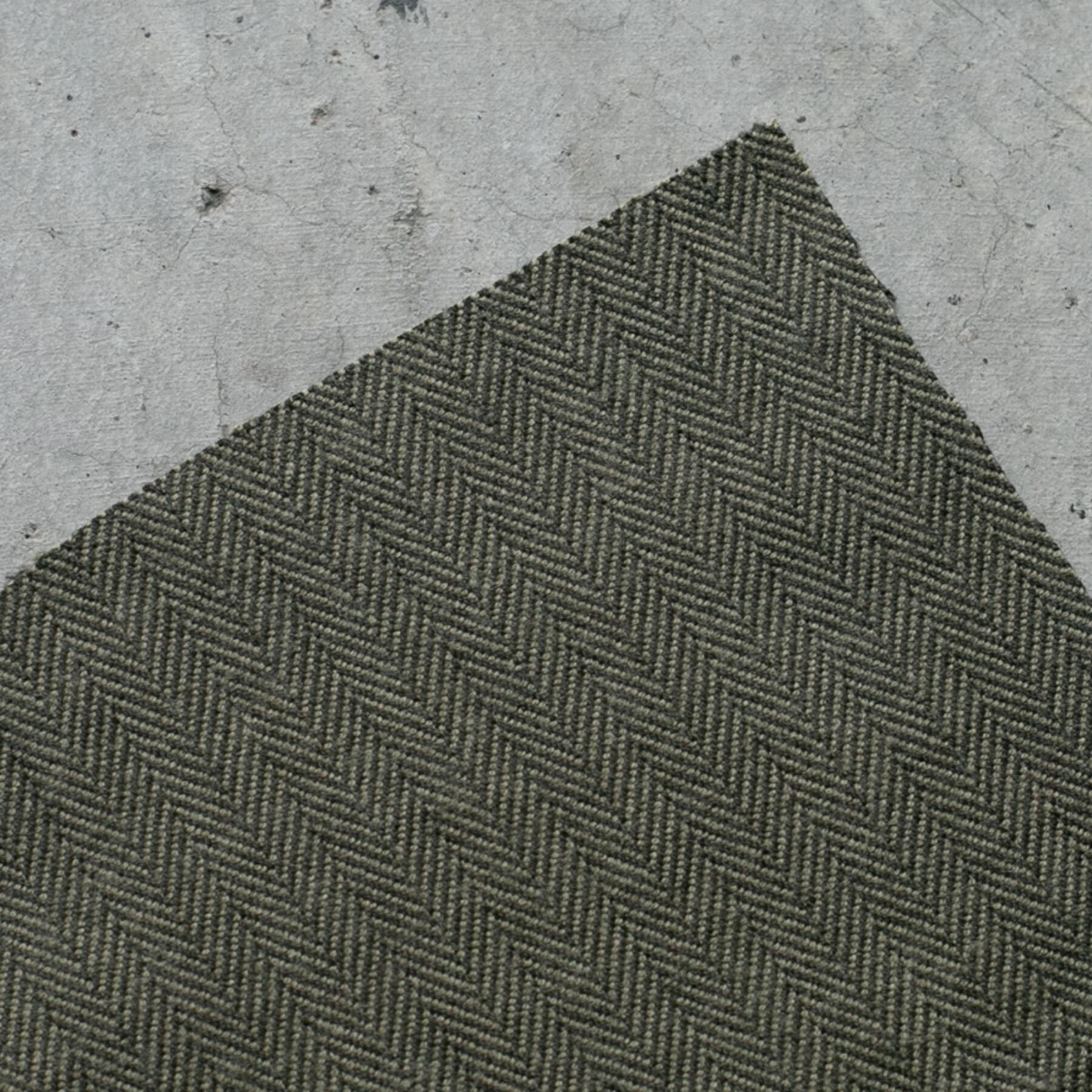 gustin #821 ultrasoft herringbone - olive