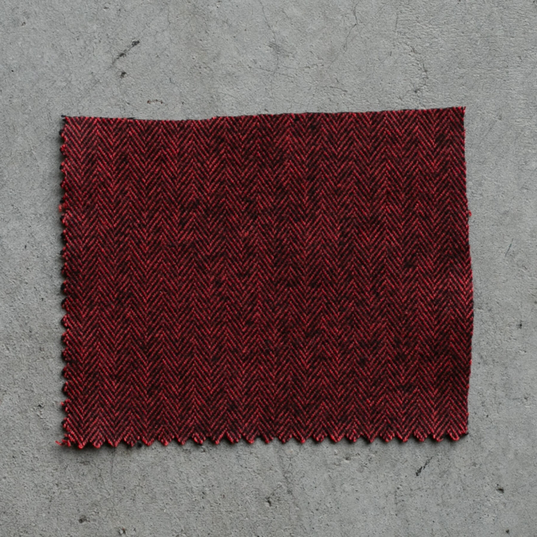 gustin #820 ultrasoft herringbone - redwood