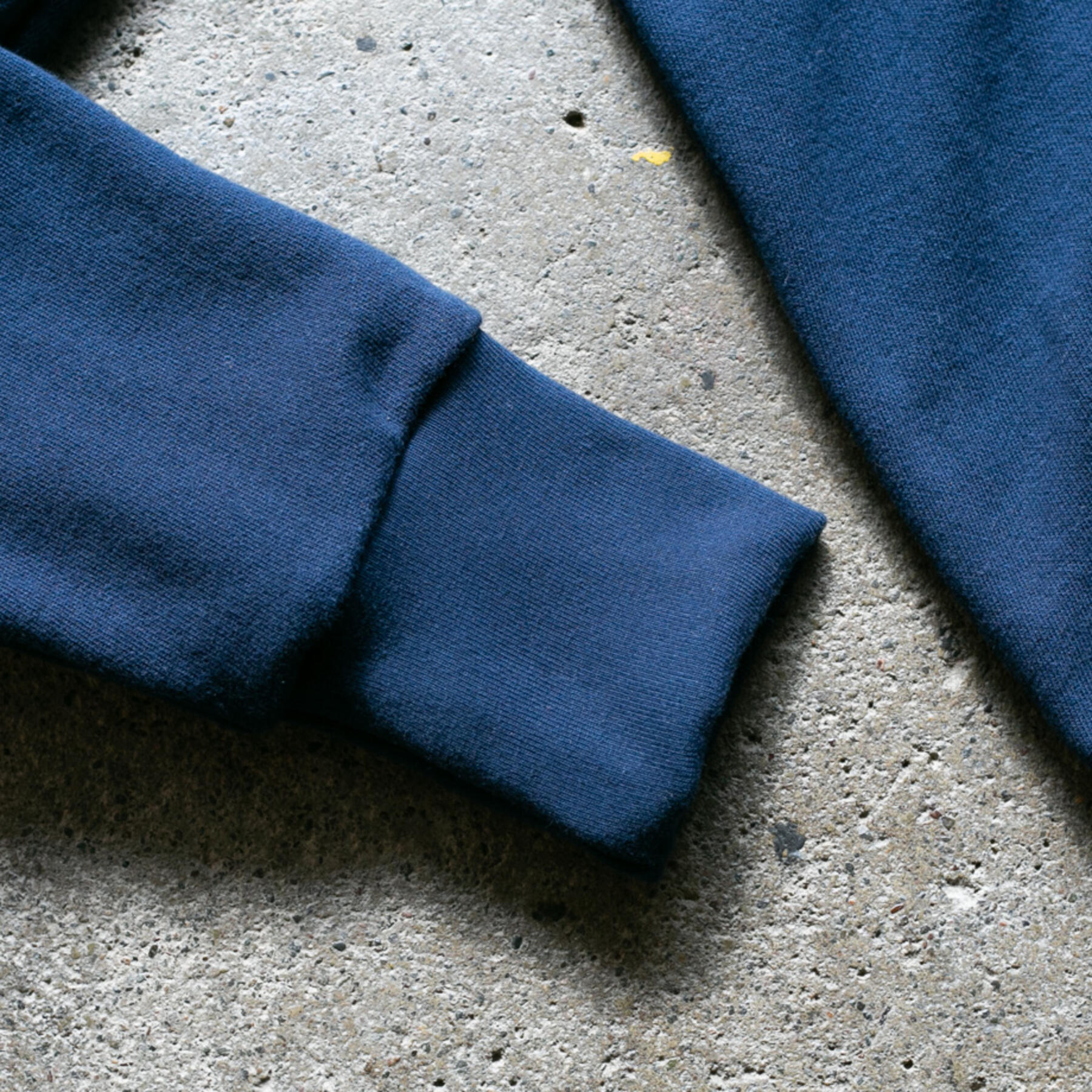 gustin navy french terry pullover