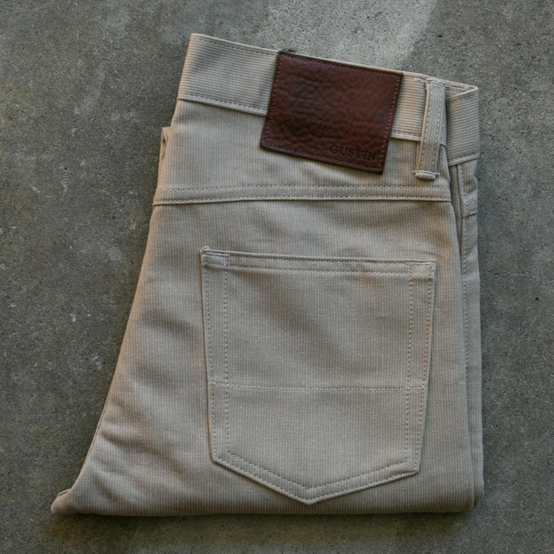 gustin #86 american bedford 5 pocket - khaki