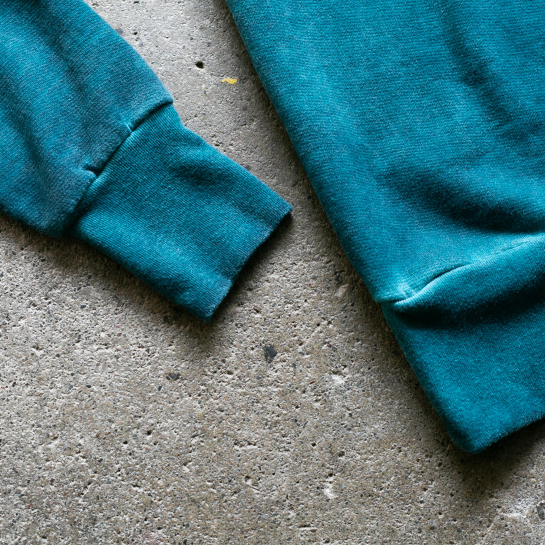 gustin vintage wash sweatshirt - teal