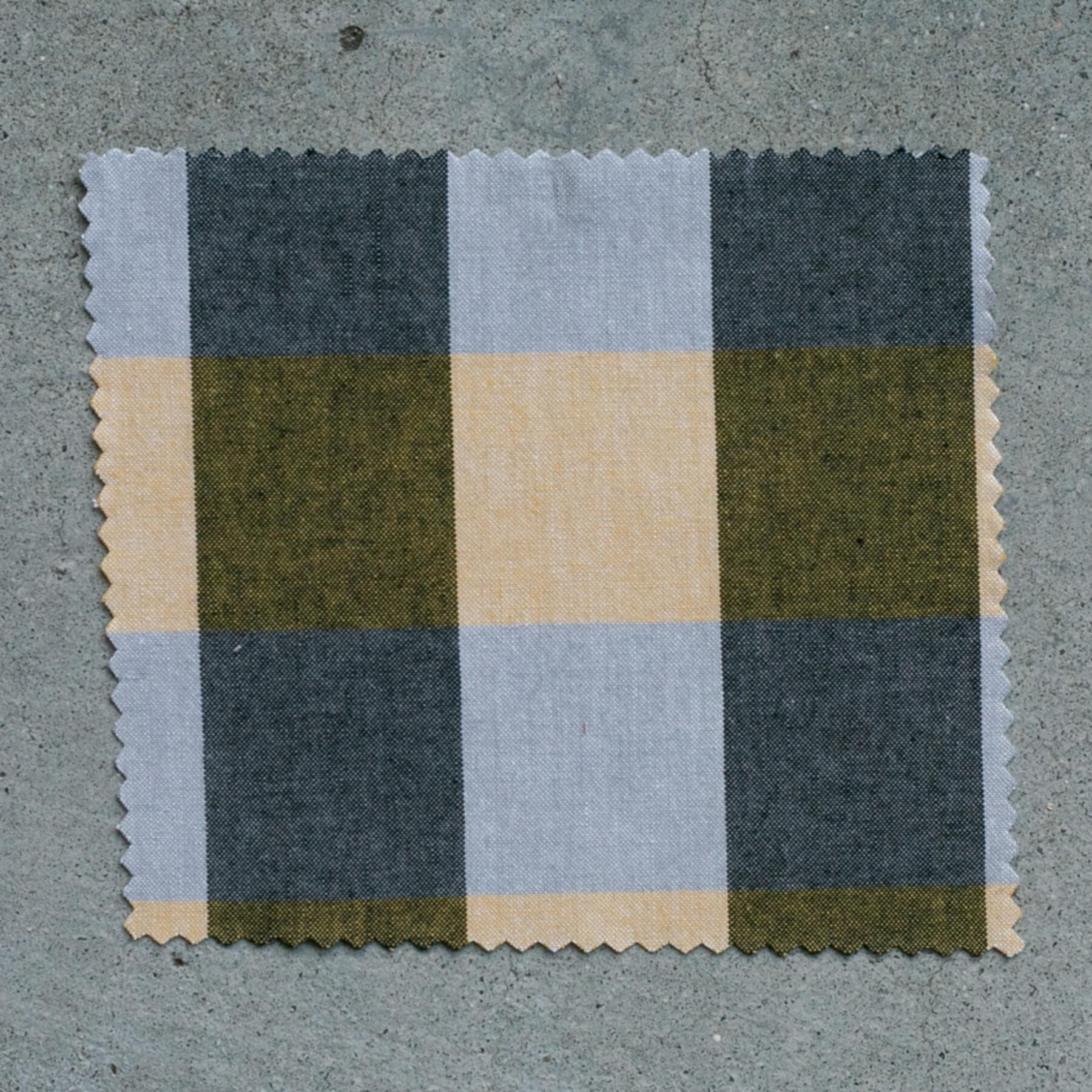 gustin #827 spring checks - cornflowerxmaize