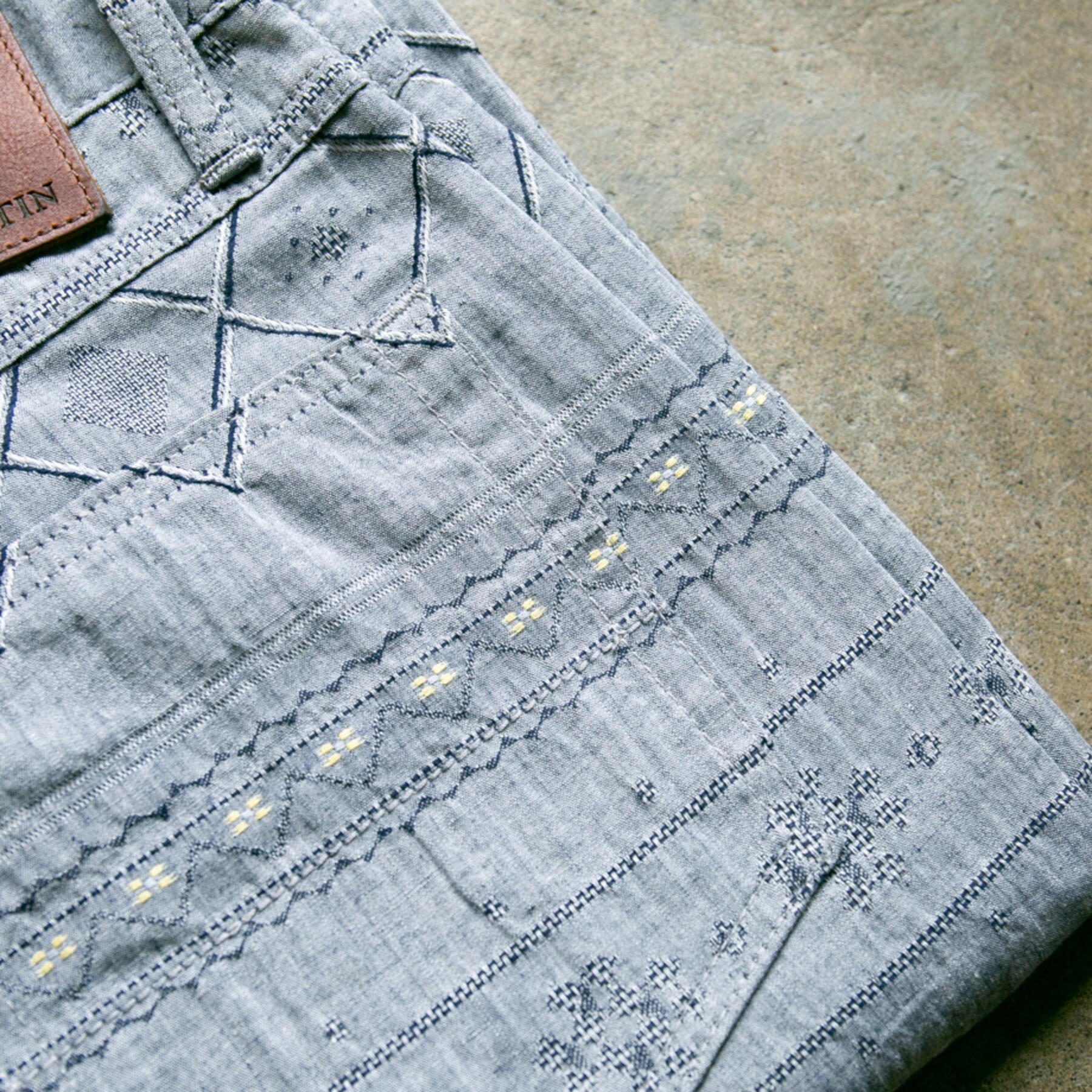 gustin #89 art jacquard 5 pocket