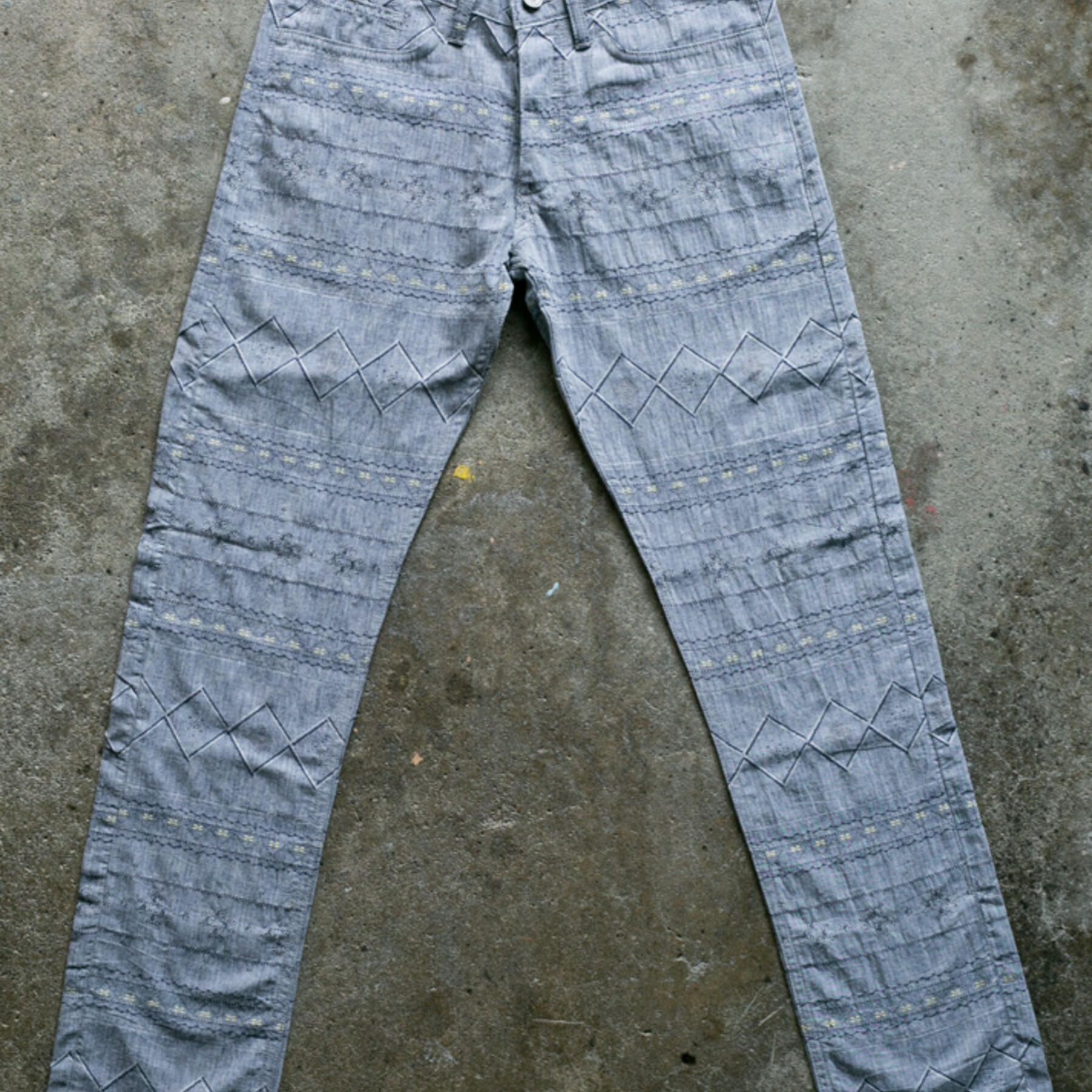 gustin #89 art jacquard 5 pocket