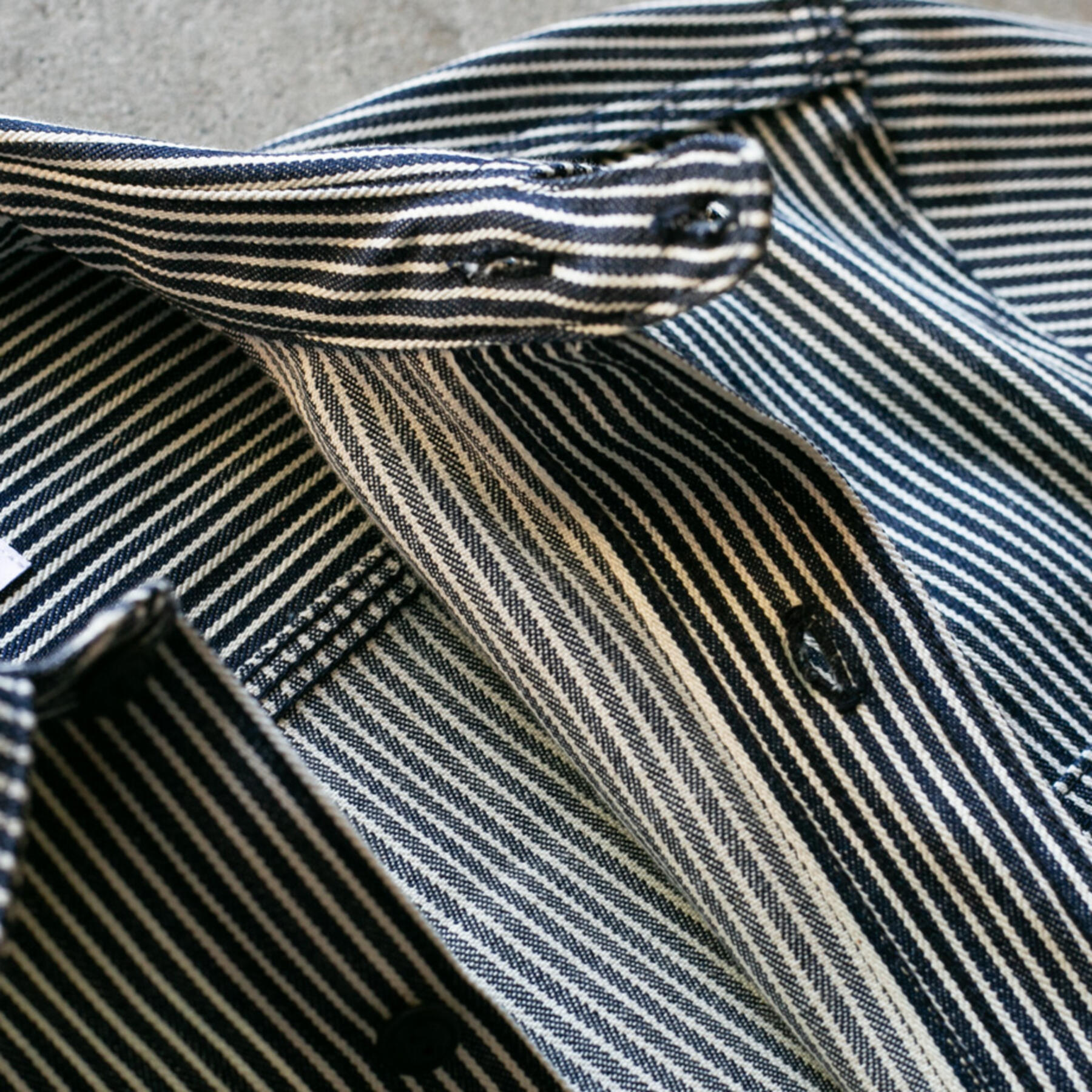 gustin #76 japan hickory stripe workshirt