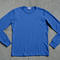 gustin long sleeve heavyweight pigment dye t-shirt blue collection