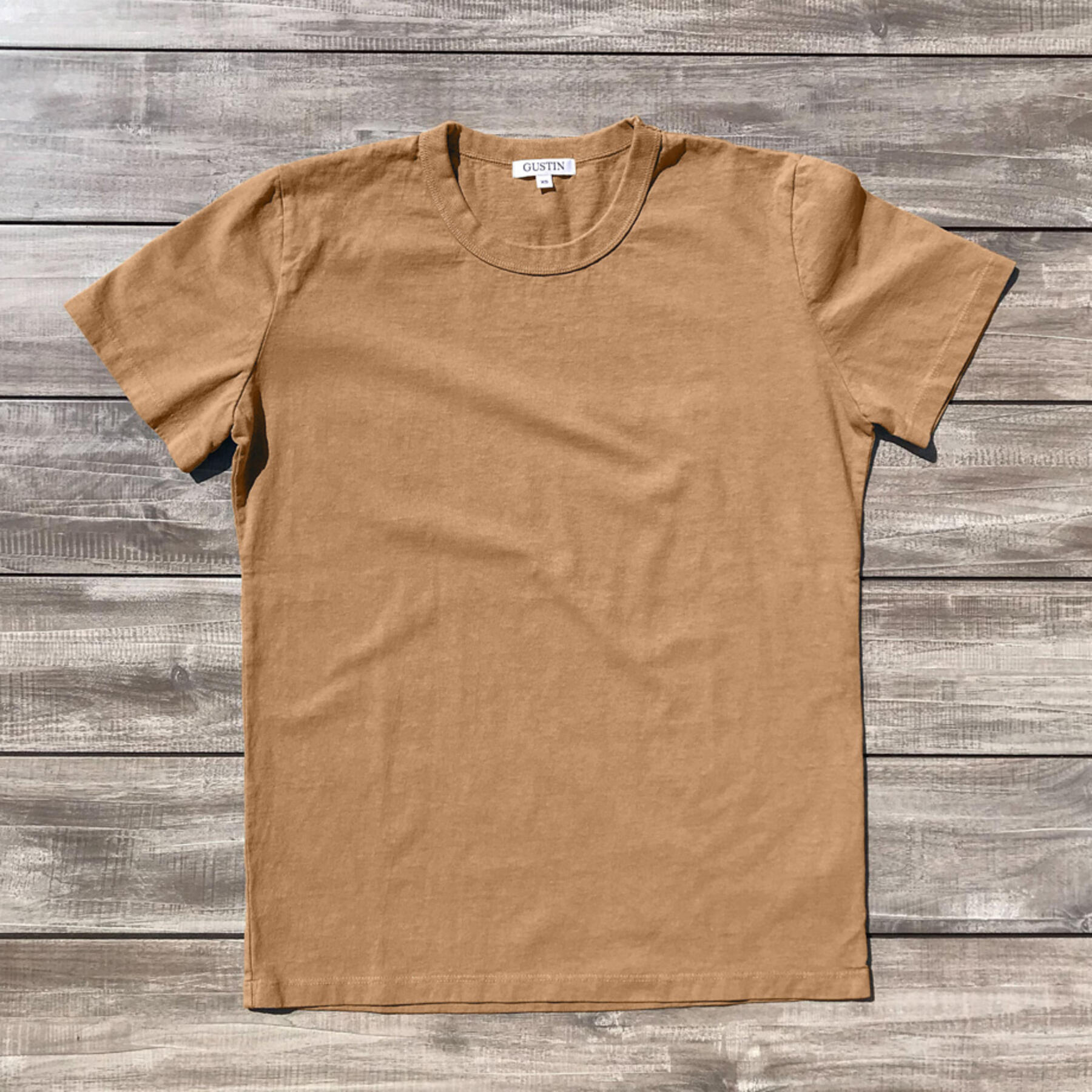 gustin heavyweight t-shirt 2 pack (orange rust)