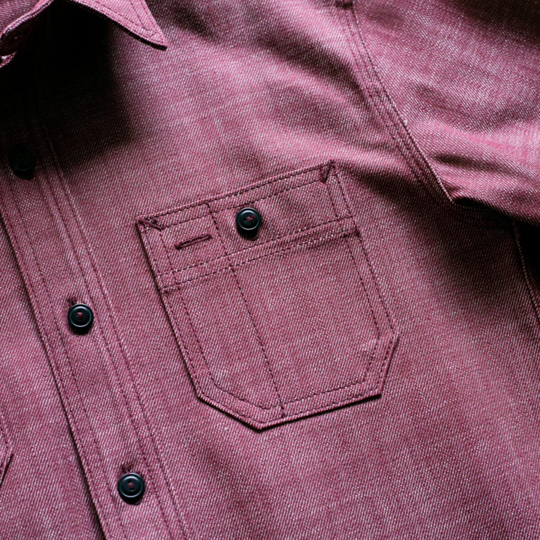 gustin #79 cone oxblood workshirt