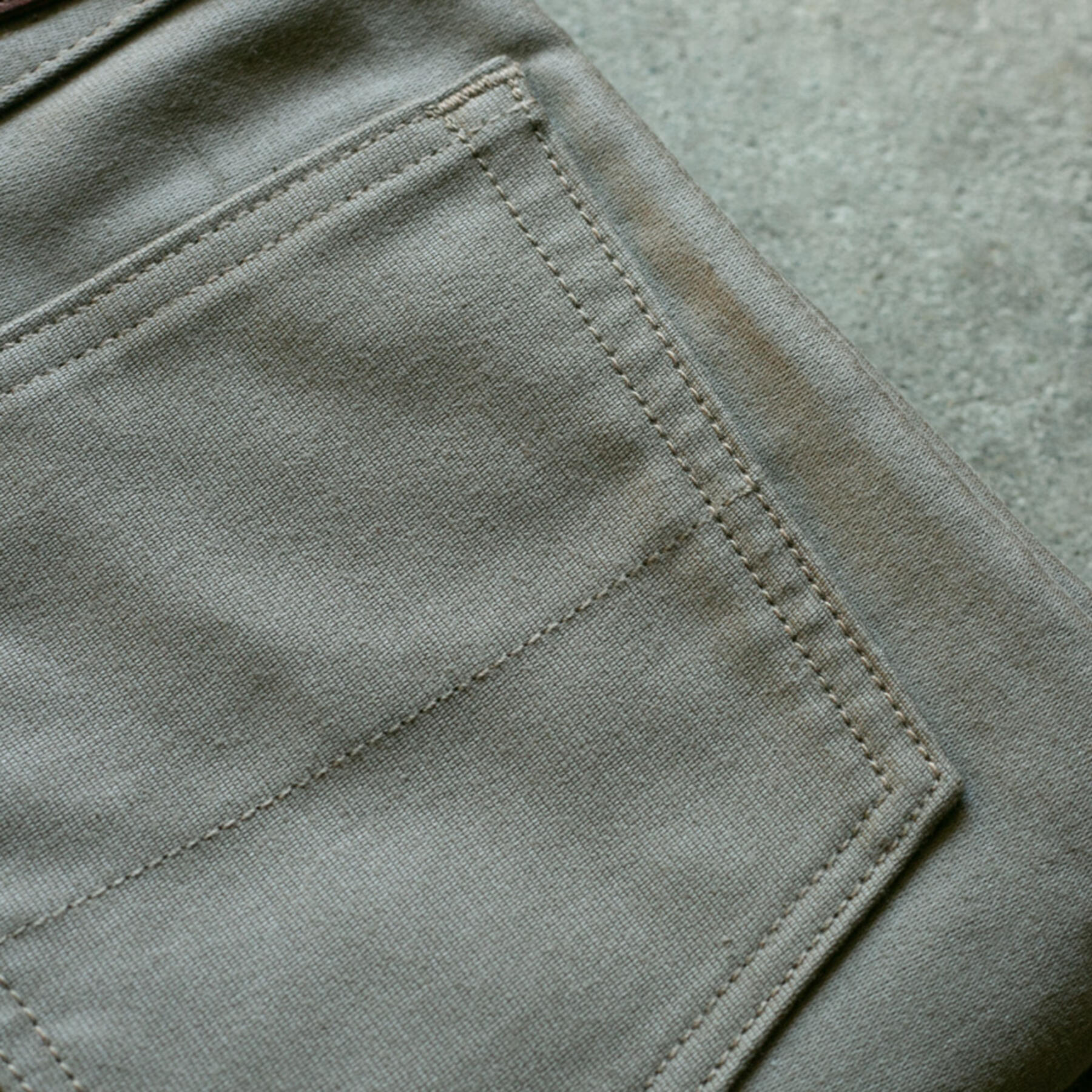 gustin #95 military corduroy 5 pocket - green-grey